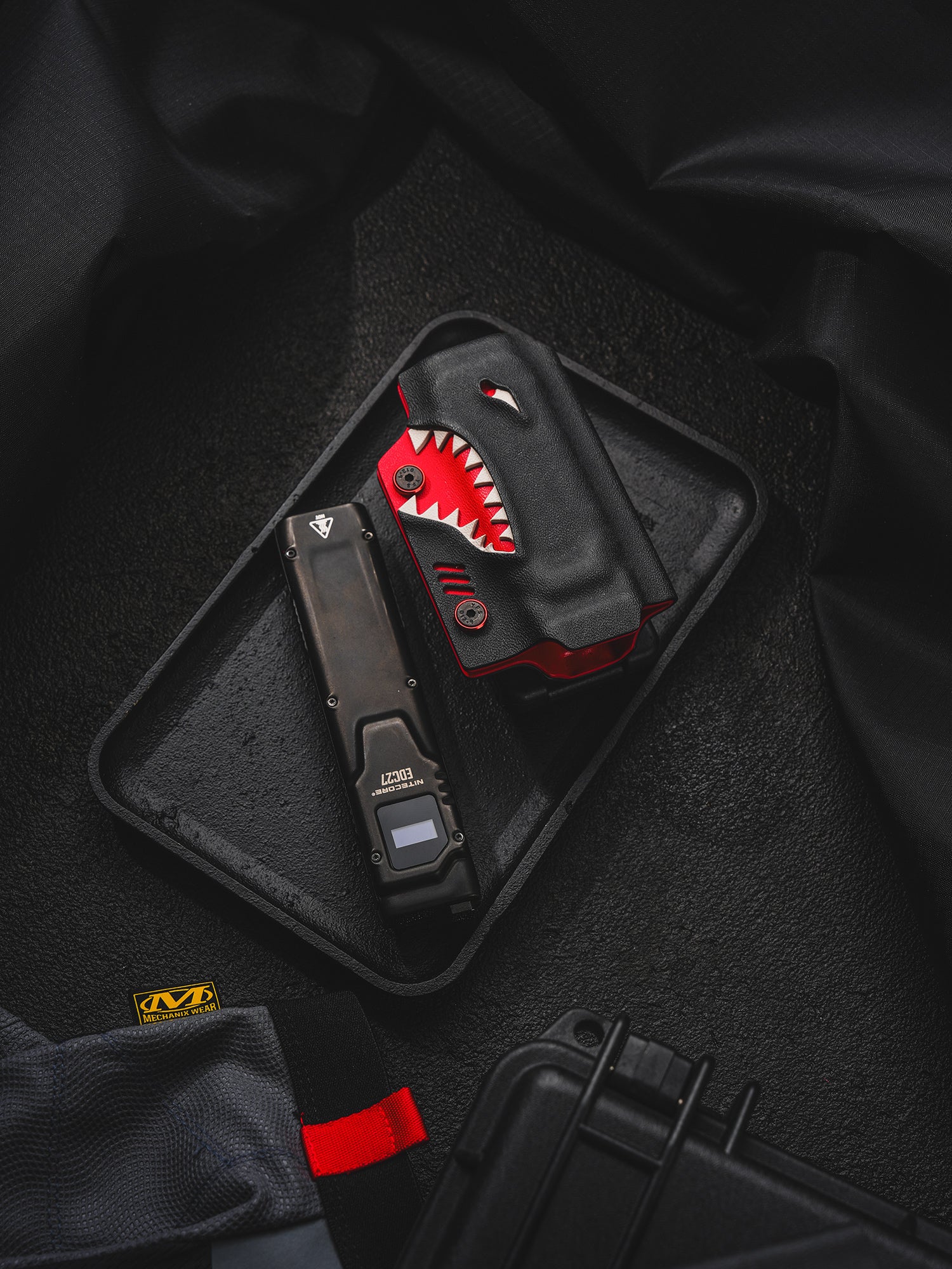 TX9 Flashlight Sheath for Nitecore EDC27 (Craftsman Handmade, ships in 30 days)