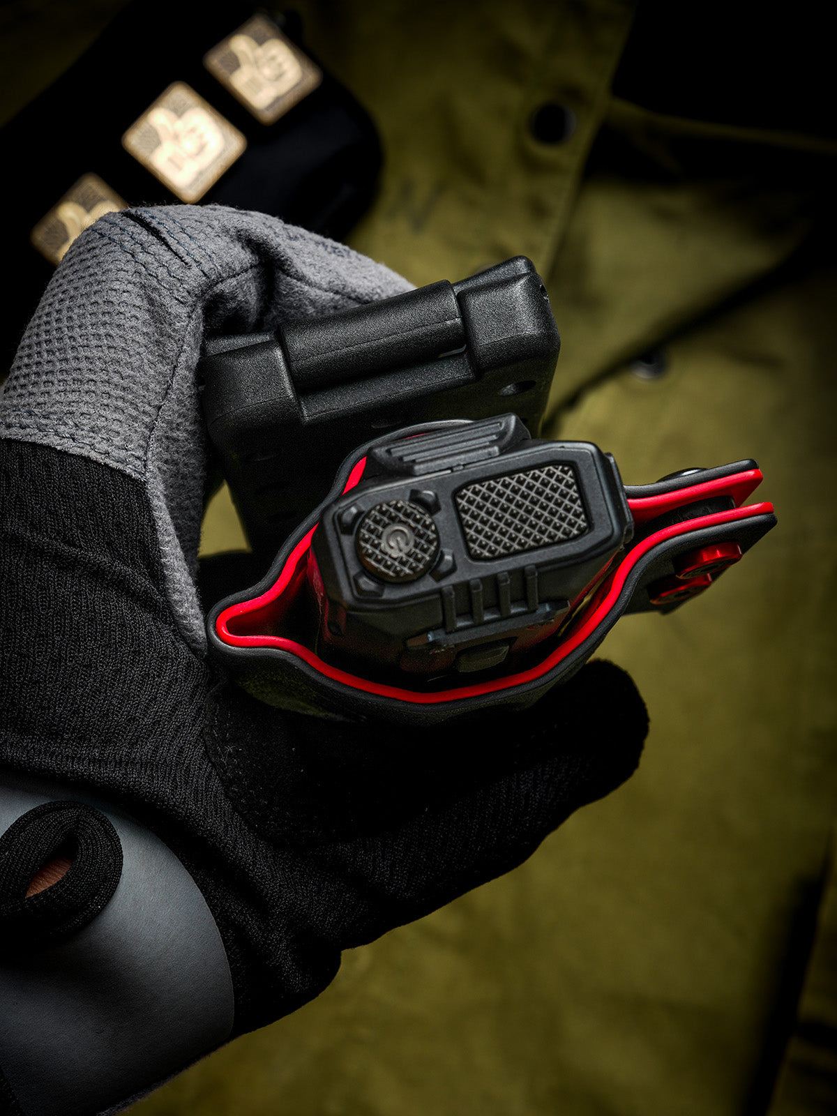 TX13 Flashlight Sheath for Nitecore EDC37 (Craftsman Handmade, ships in 30 days)