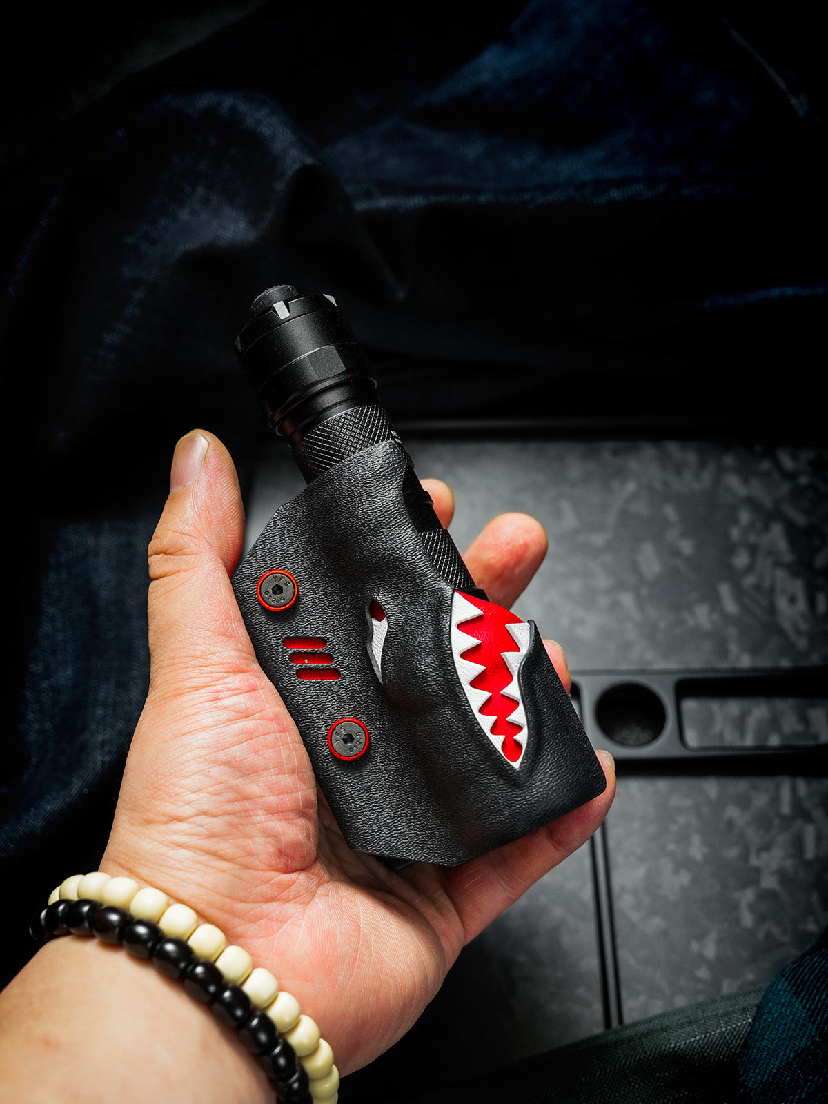 Flashlight Sheath for Nitecore P20ix (Craftsman Handmade, ships in 30 days)