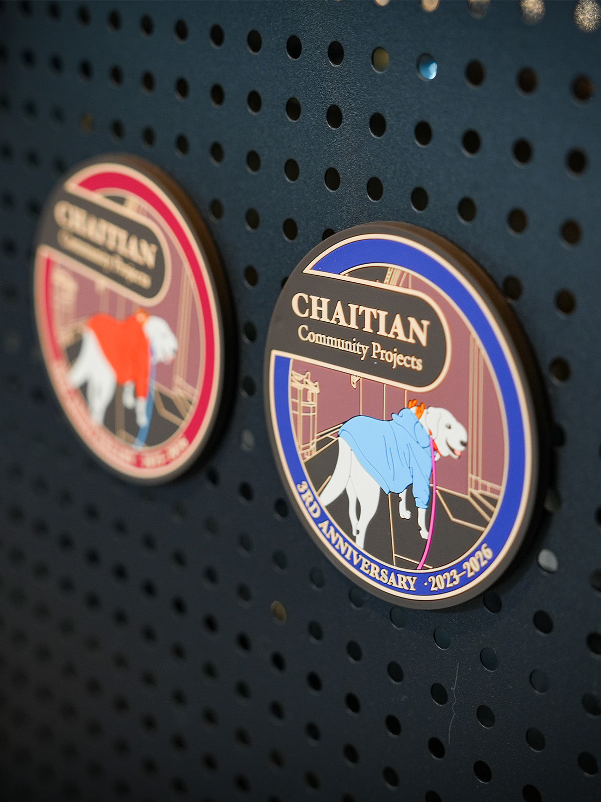 CHAI TIAN 3rd Anniversary Limited Edition Magnetic Silicone Coasters