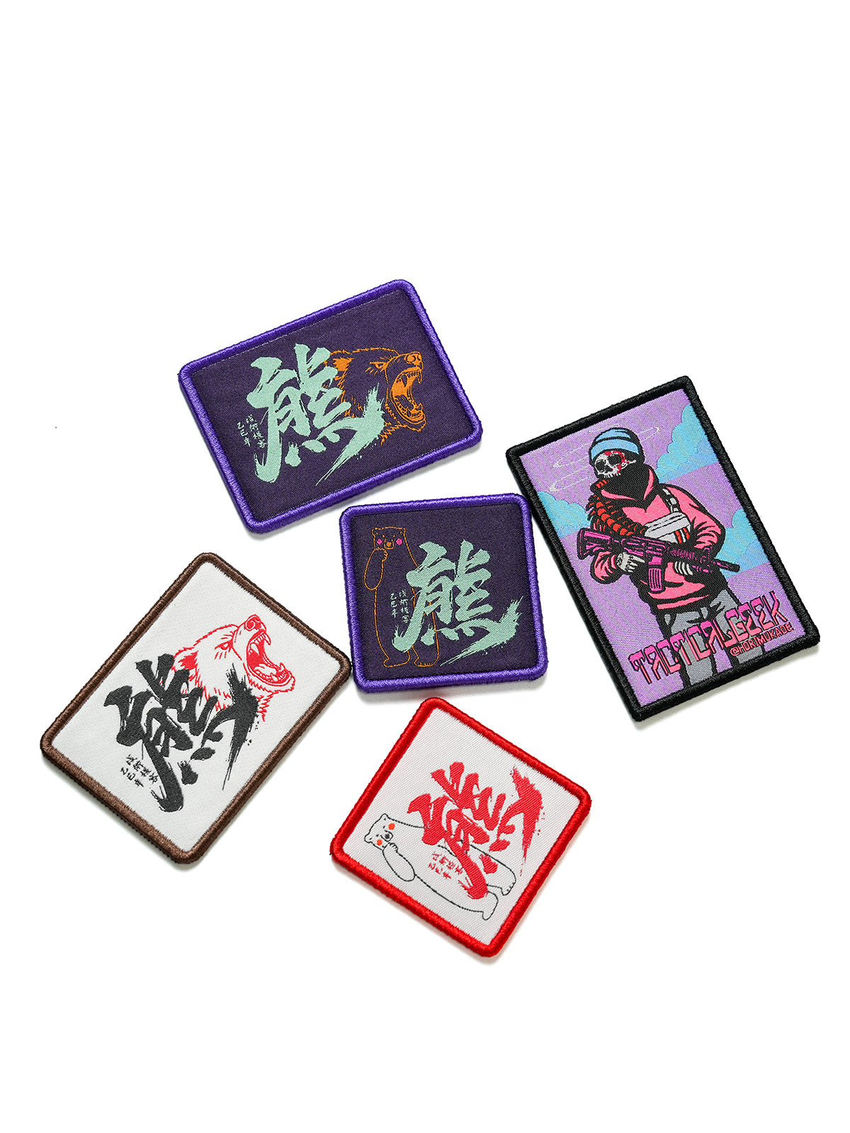 Horimukade × Tactical Geek – BG26 Patches (Pre-order, ships in seven days)