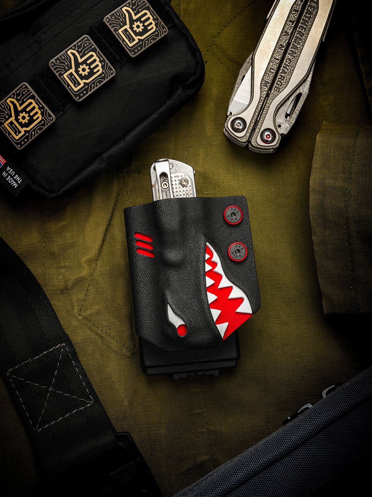 TX14 Multi-Tool Sheath for Leatheman Free T4(Craftsman Handmade, ships in 30 days)