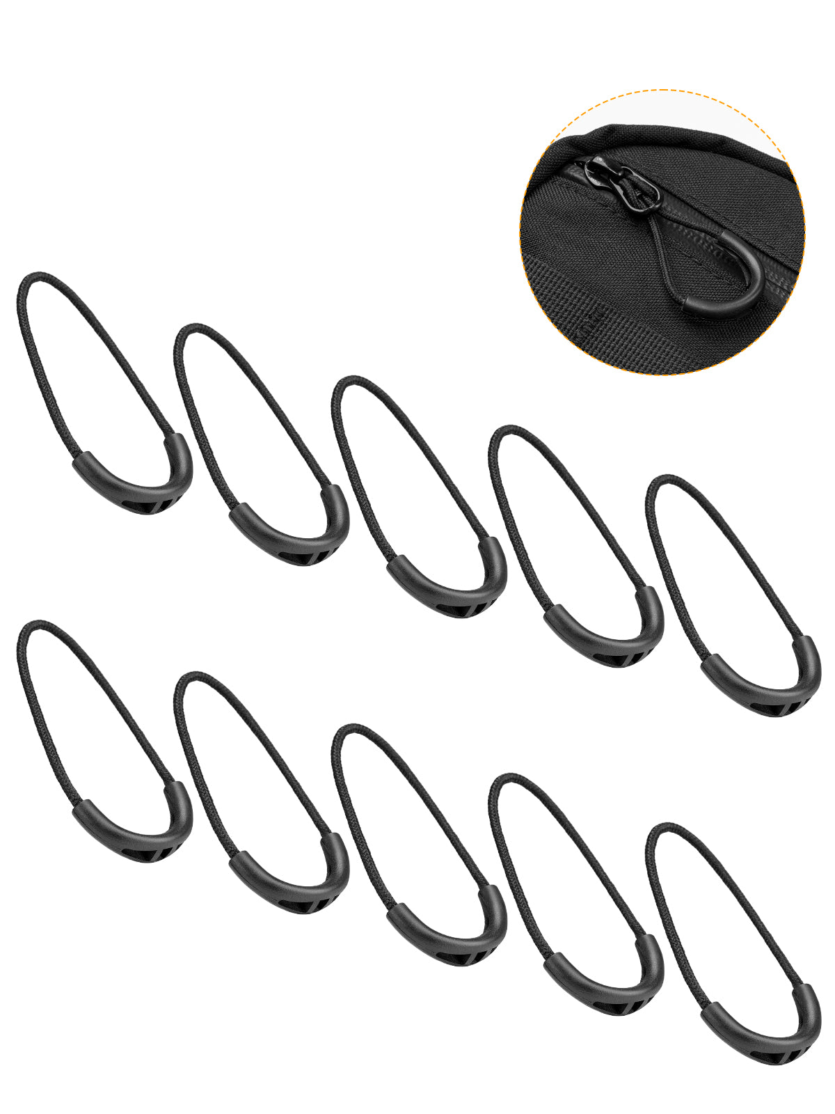 G10 Zipper Pulls( 10 Pieces )