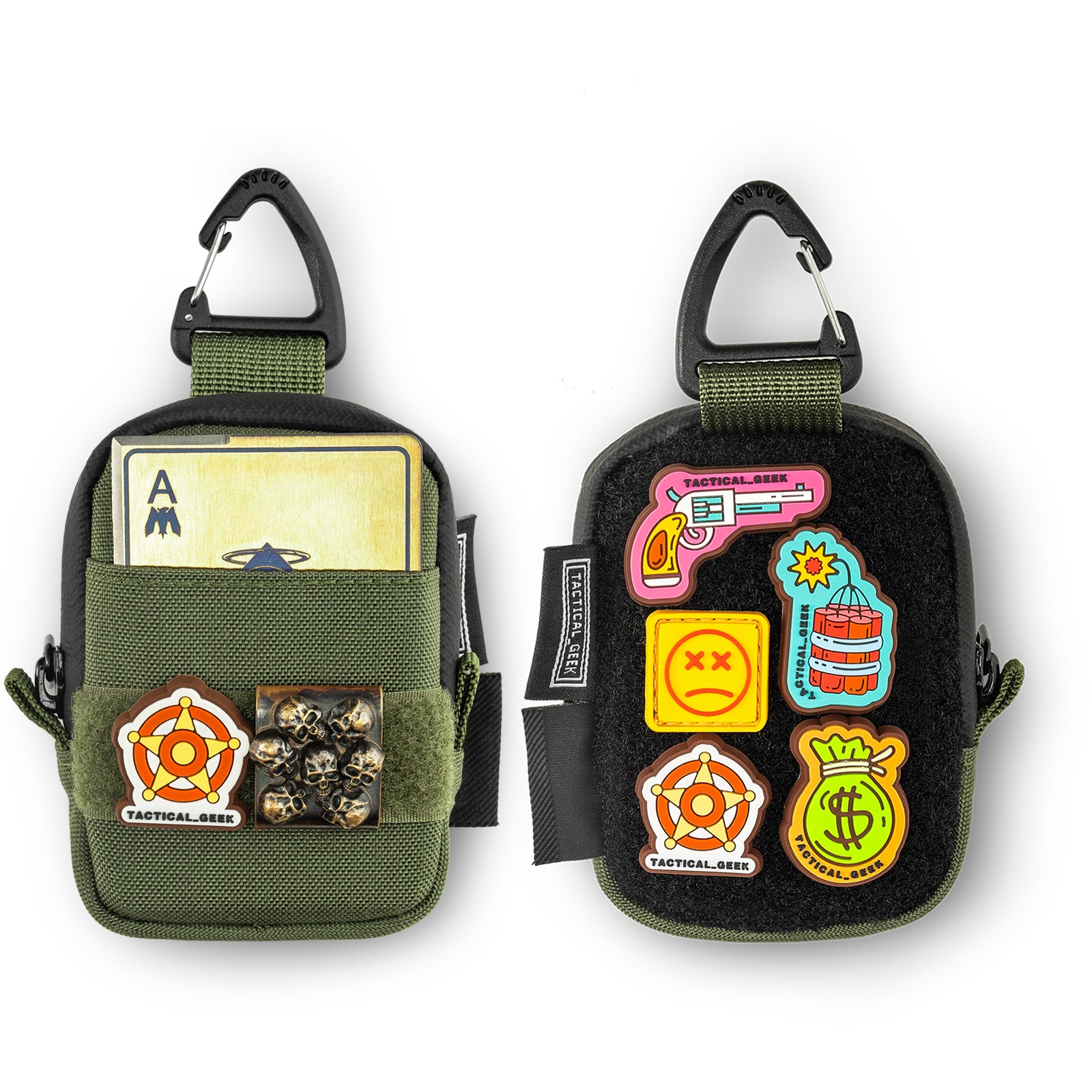 収納A6ミニ収納ポーチ(ブラック)