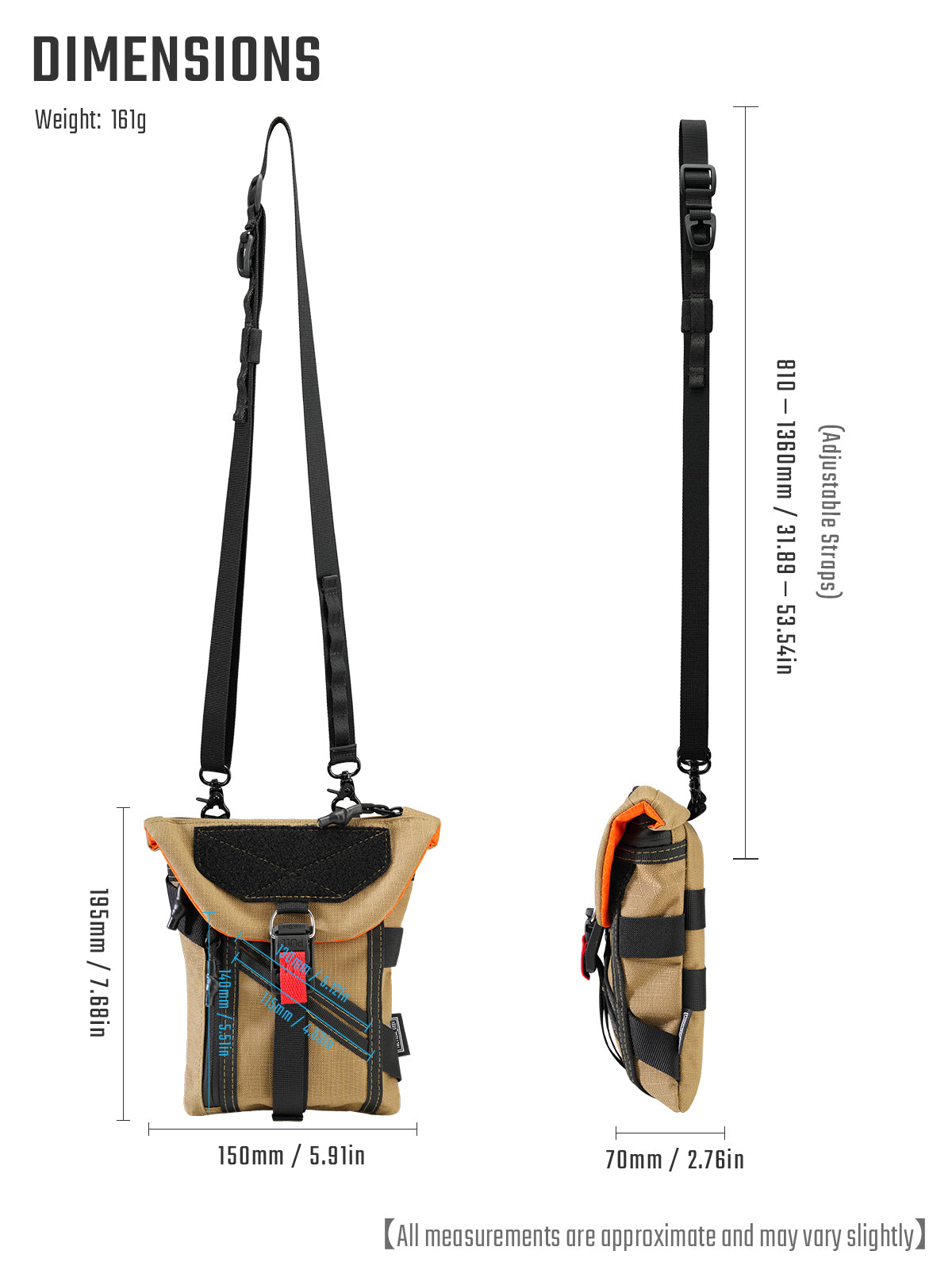EXT14 Multi-Functional Travel Document & EDC Organize