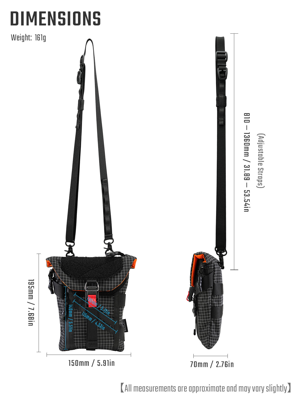 EXT14 Multi-Functional Travel Document & EDC Organize