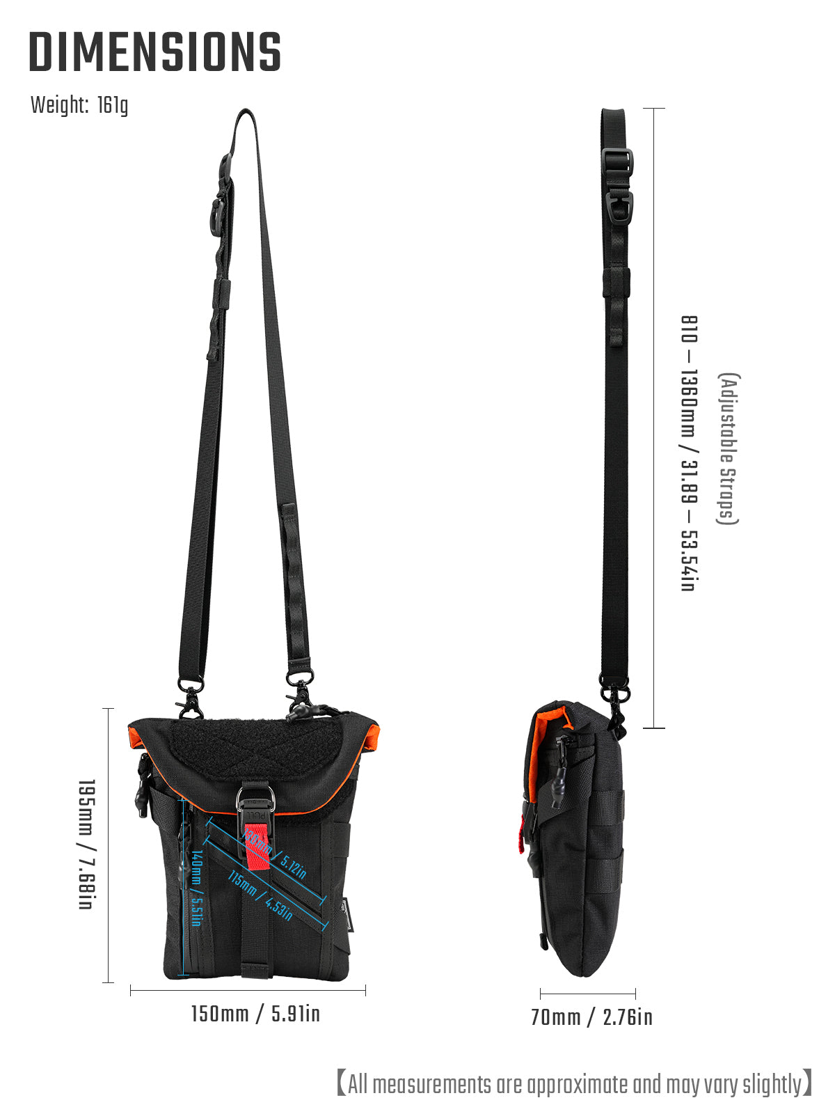 EXT14 Multi-Functional Travel Document & EDC Organize