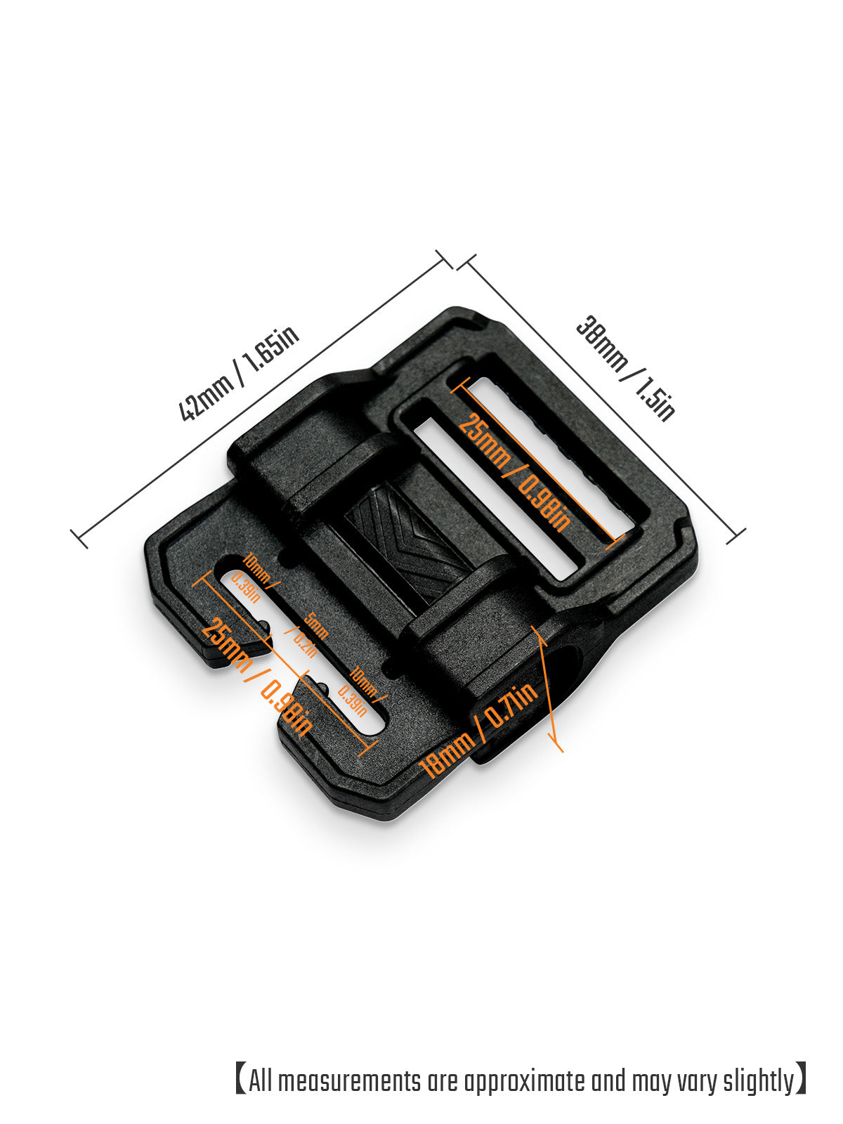 TGCode G9 Quick-Release Buckles