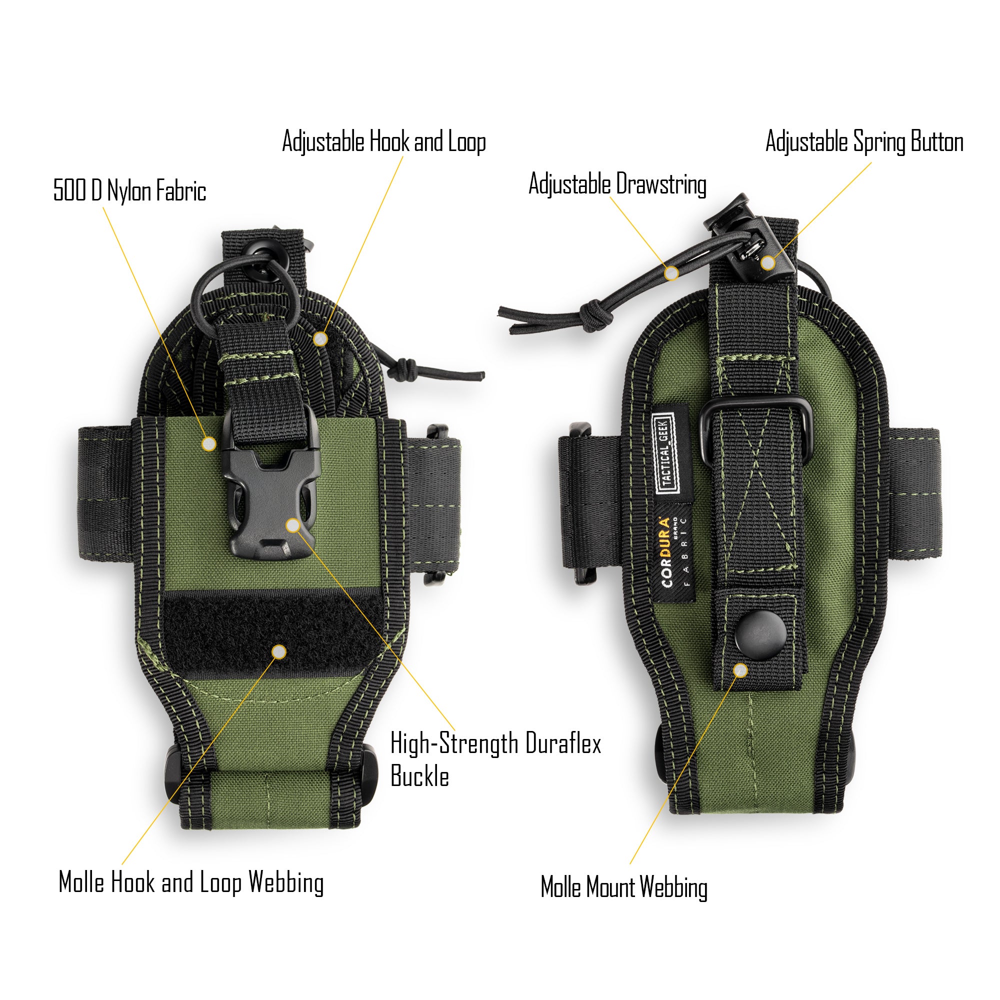 EXT10 トランシーバーシース(ブラック)