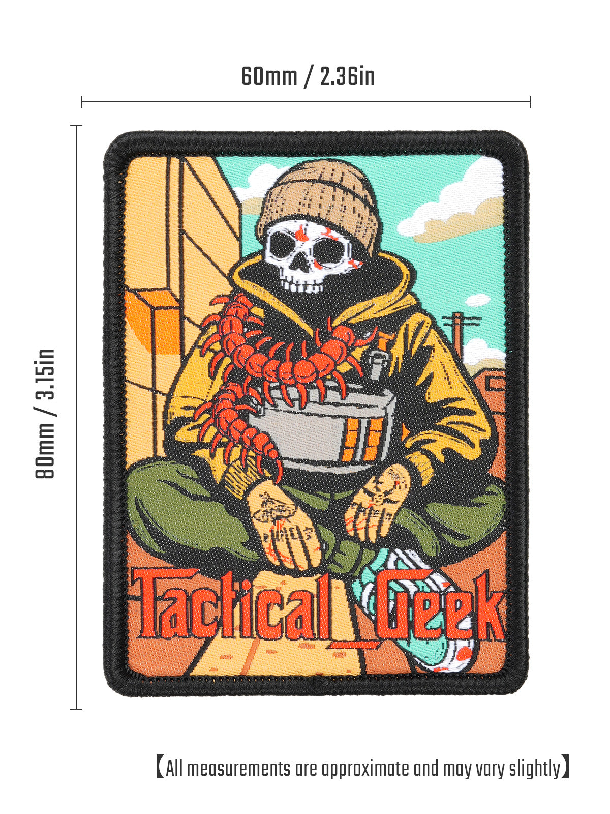 Horimukade × Tactical Geek – BG19 Patches