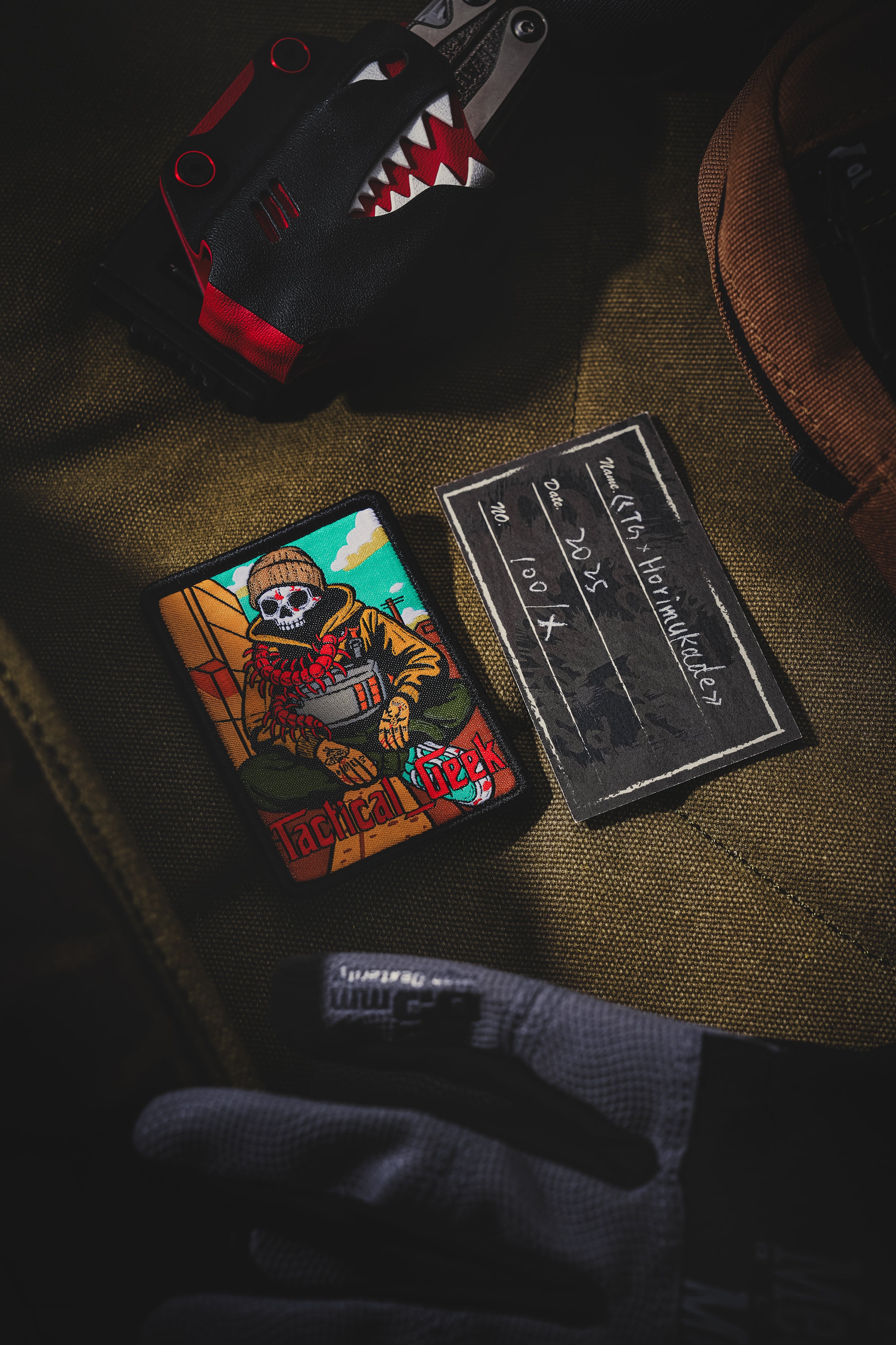 Horimukade × Tactical Geek – BG19 Patches