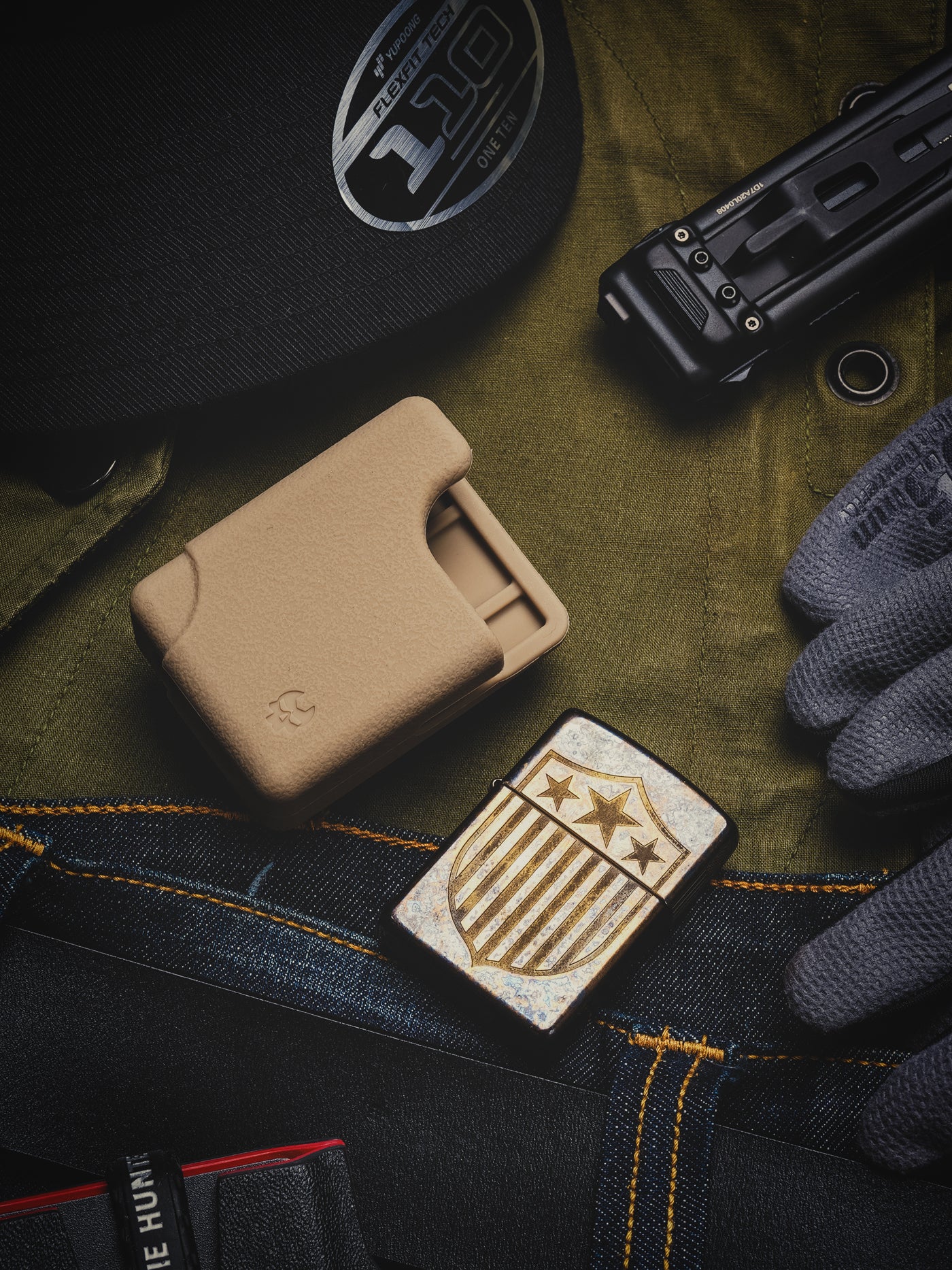 TX11 Zippo Lighter/ WUBEN G5 Flashlight Sheath