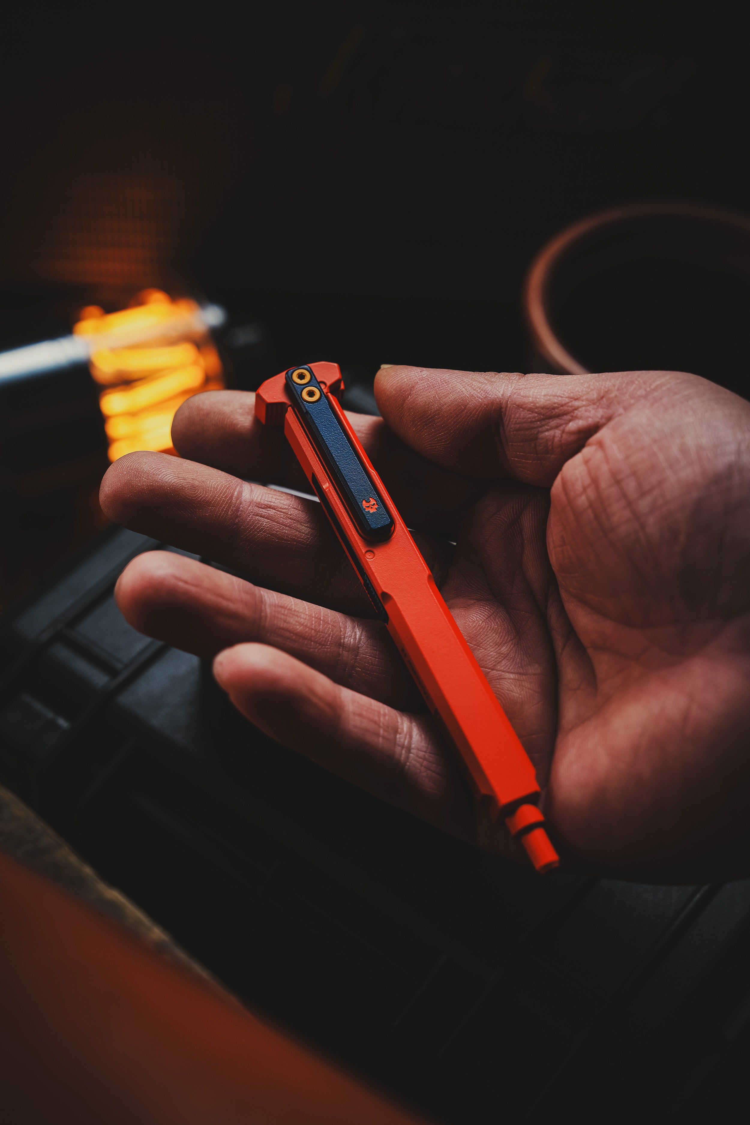 TActuator12 Limited Edition Tactical Pen(Lava Orange)