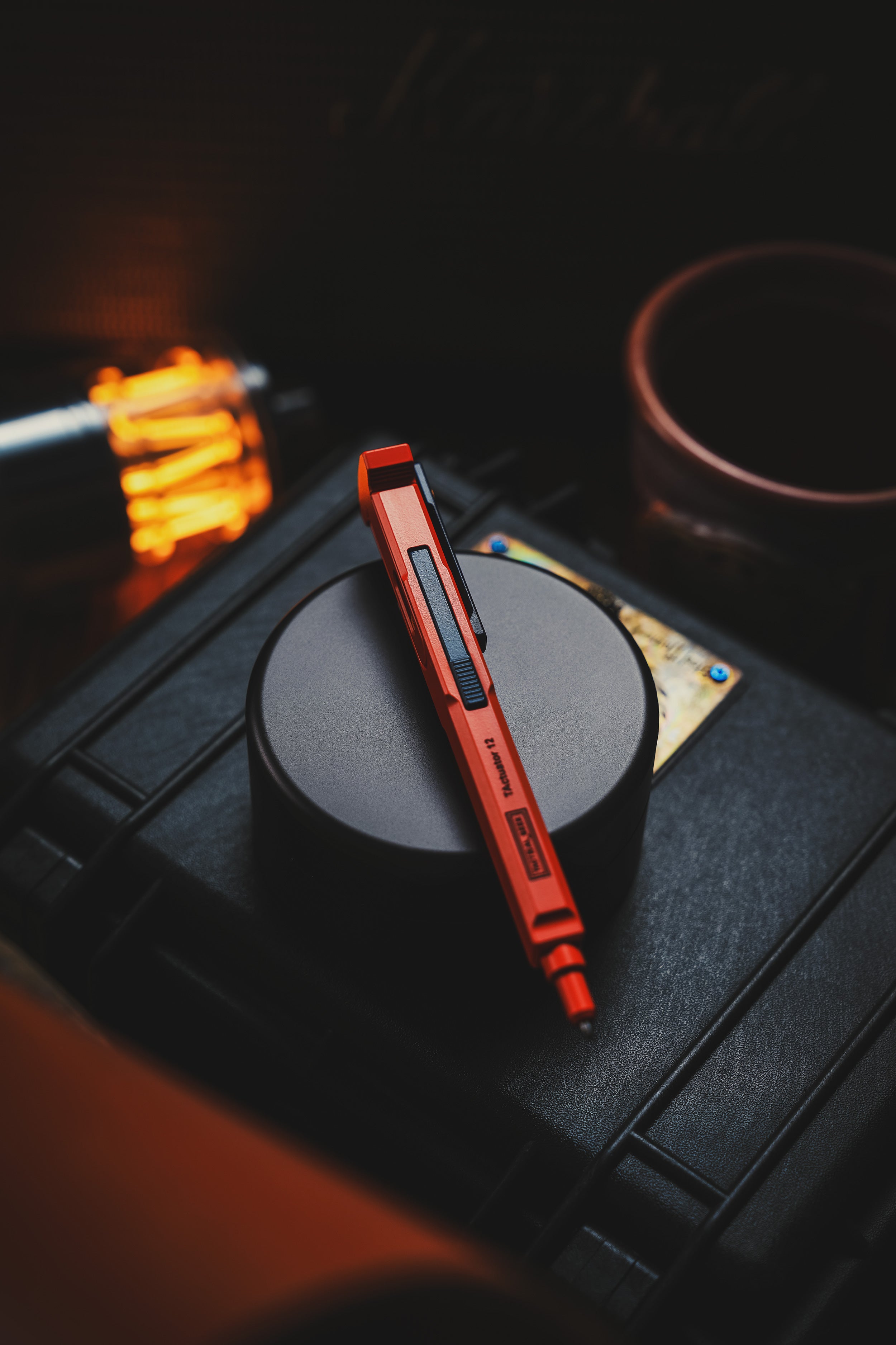 TActuator12 Limited Edition Tactical Pen(Lava Orange)