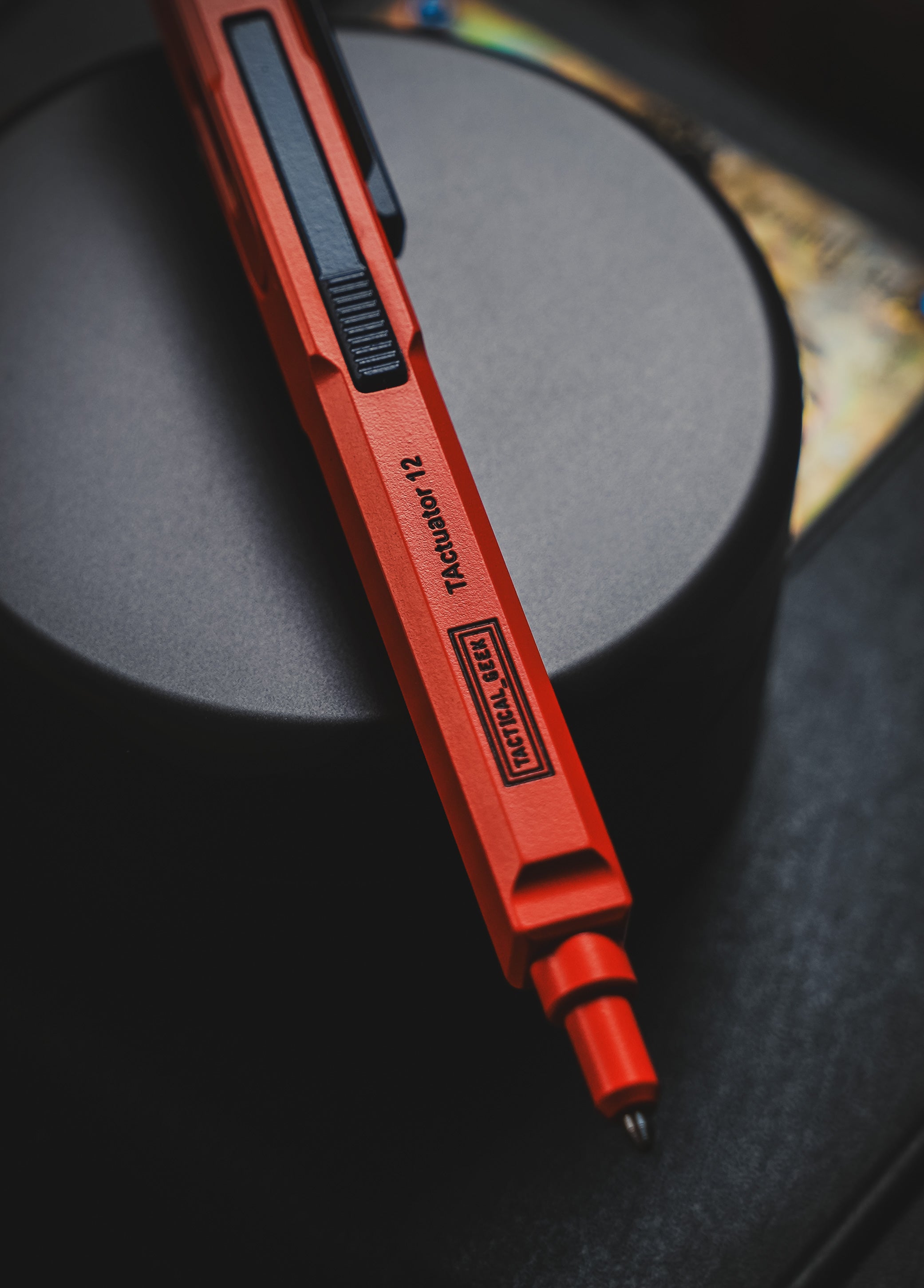 TActuator12 Limited Edition Tactical Pen(Lava Orange)