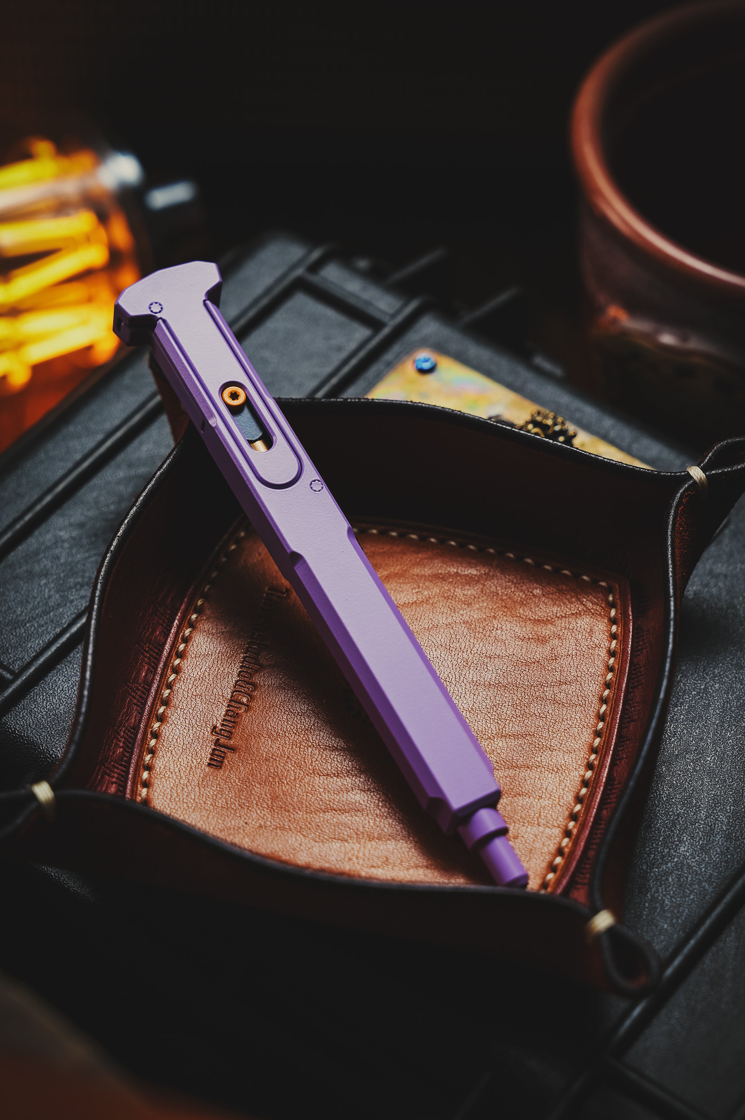 TActuator12 Limited Edition Tactical Pen(Sunset Purple)