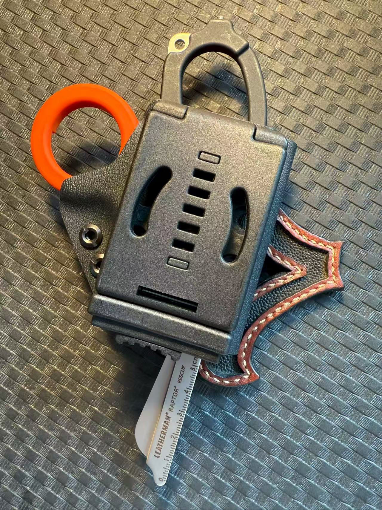 Multi-Tool Sheath for Leatherman Raptor (Craftsman Handmade, ships in 30 days)
