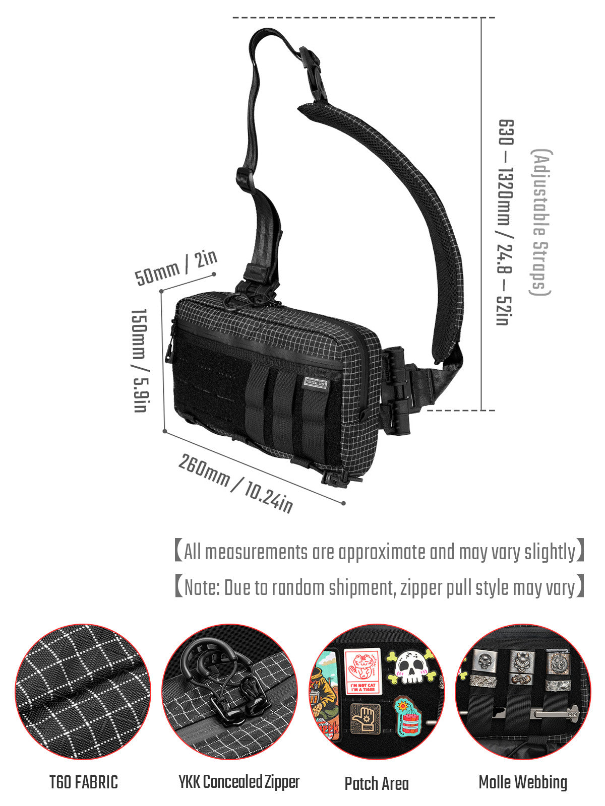 Cache L3 EDC Shoulder Bag