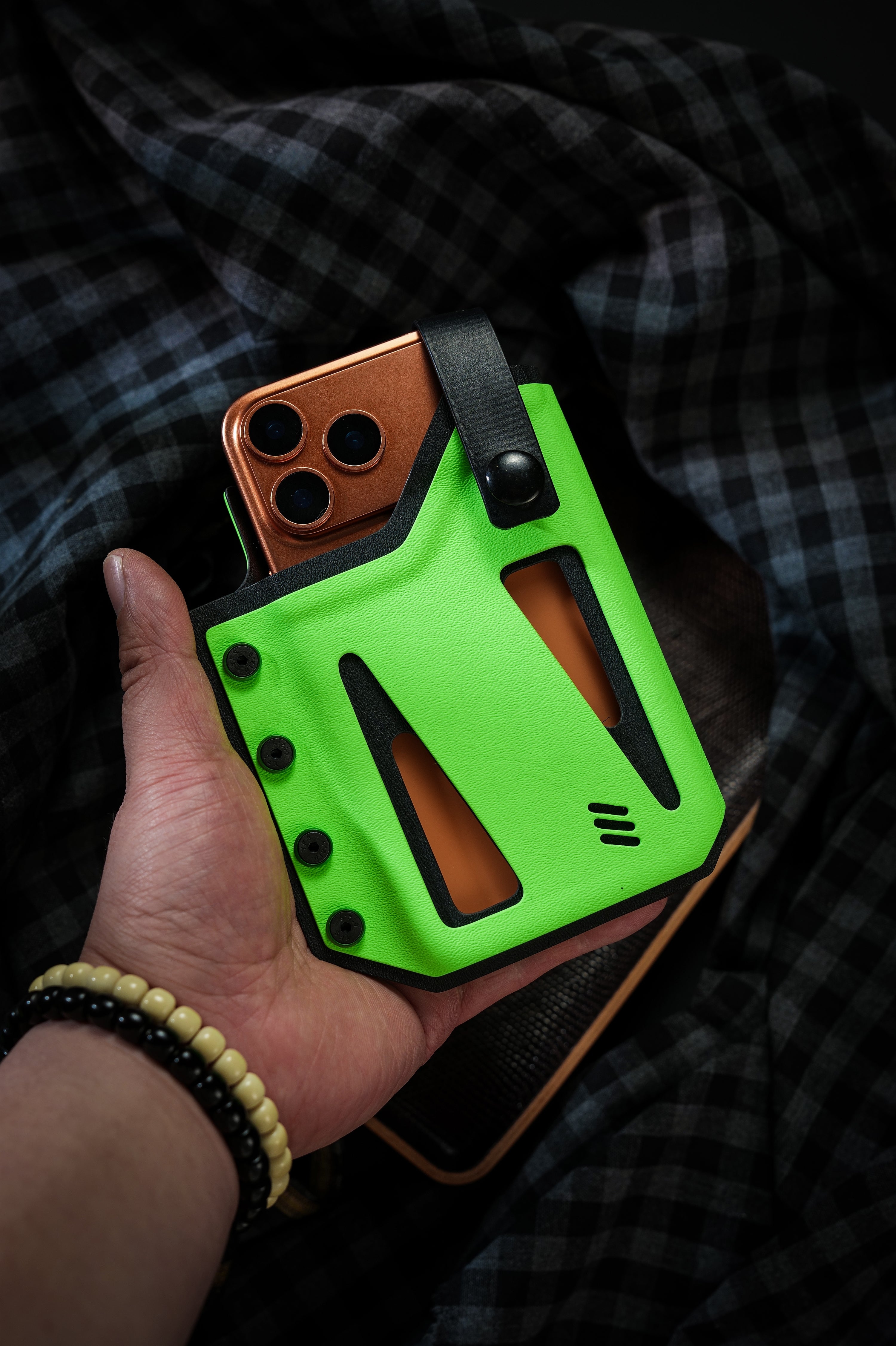 Skeleton Frame Phone Case for iPhone 17 Pro & iPhone 17 Pro Max (Craftsman Handmade, ships in 60 days)