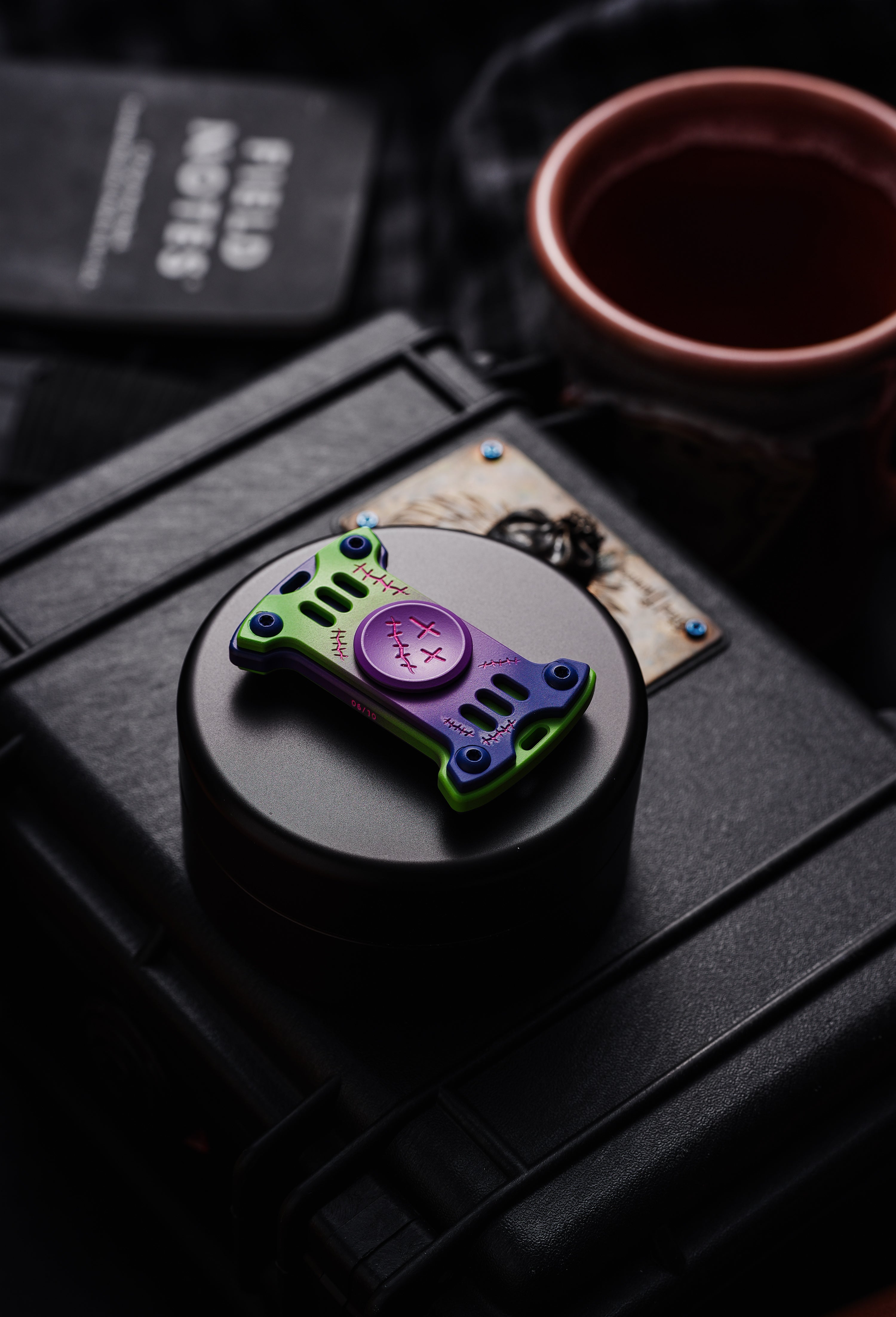 TACTICAL GEEK × CooYoo "Devil’s Touch" Hammerhead Fidget Spinner
