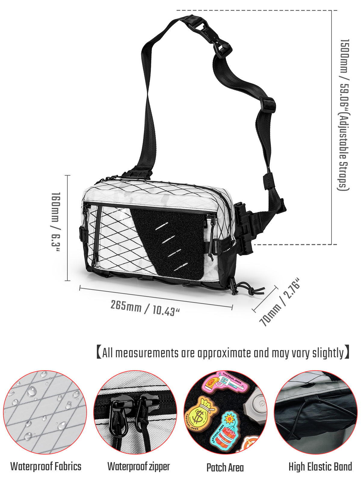 Borsa a tracolla Cache L6 EDC – In evidenza su Kickstarter
