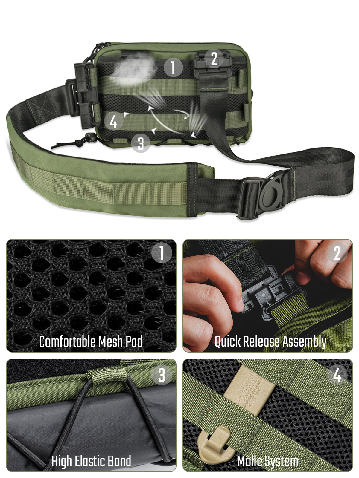 Cache L3S EDC Shoulder Bag
