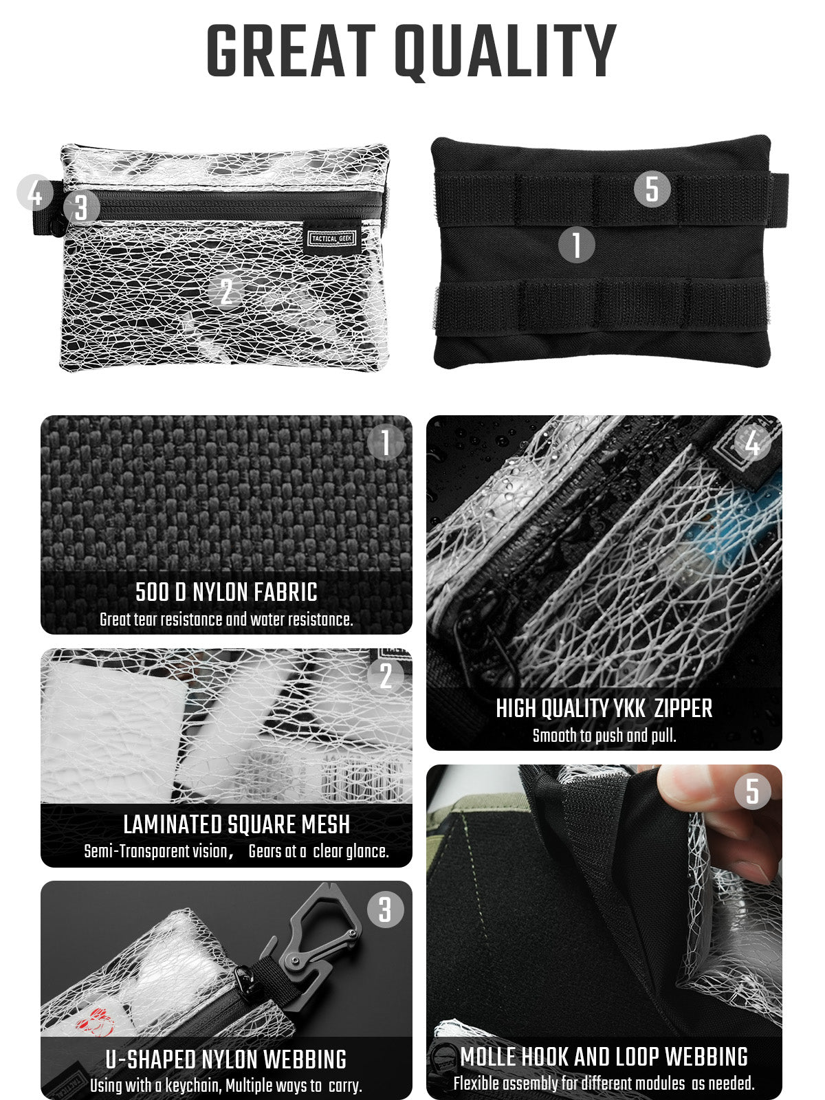 Storage A5 EDC Pouch Set