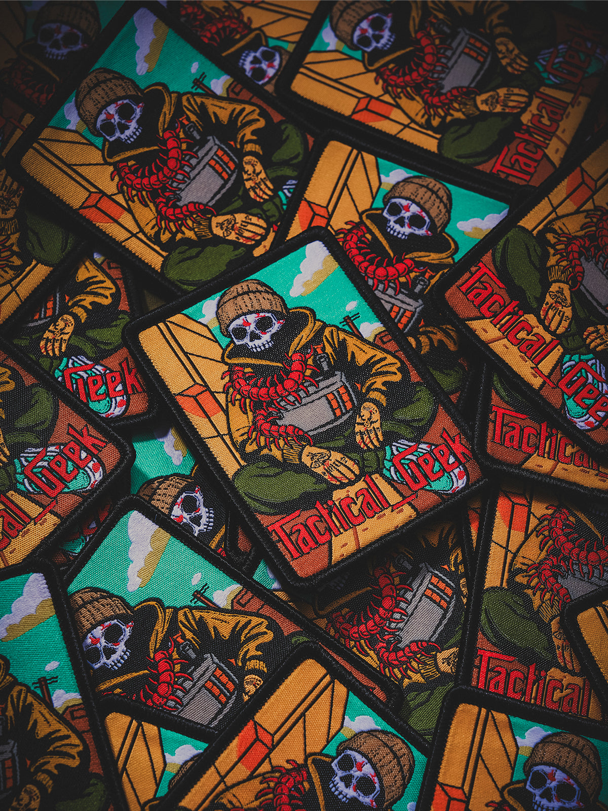 Horimukade × Tactical Geek – BG19 Patches