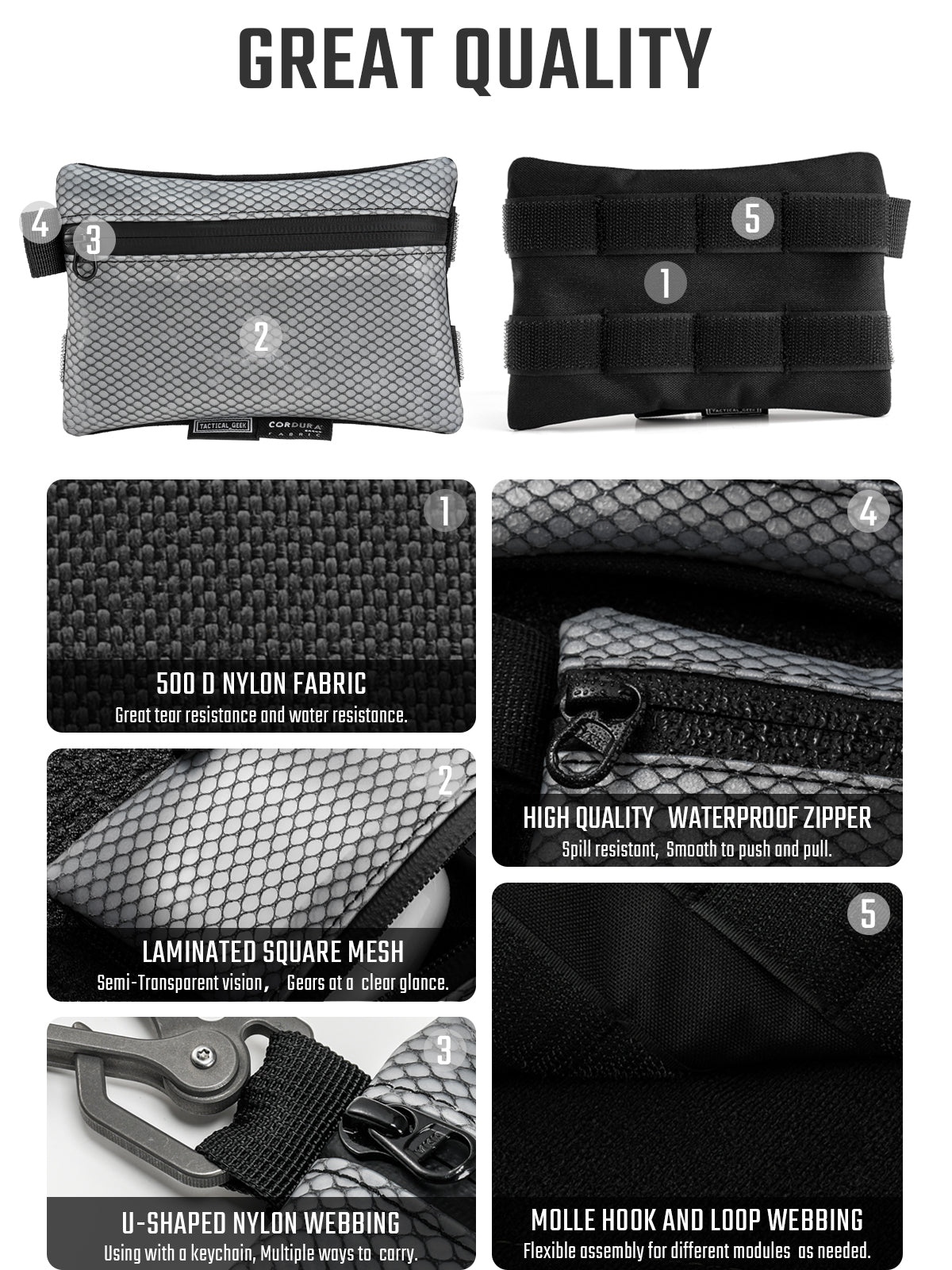 Storage A5 EDC Pouch Set