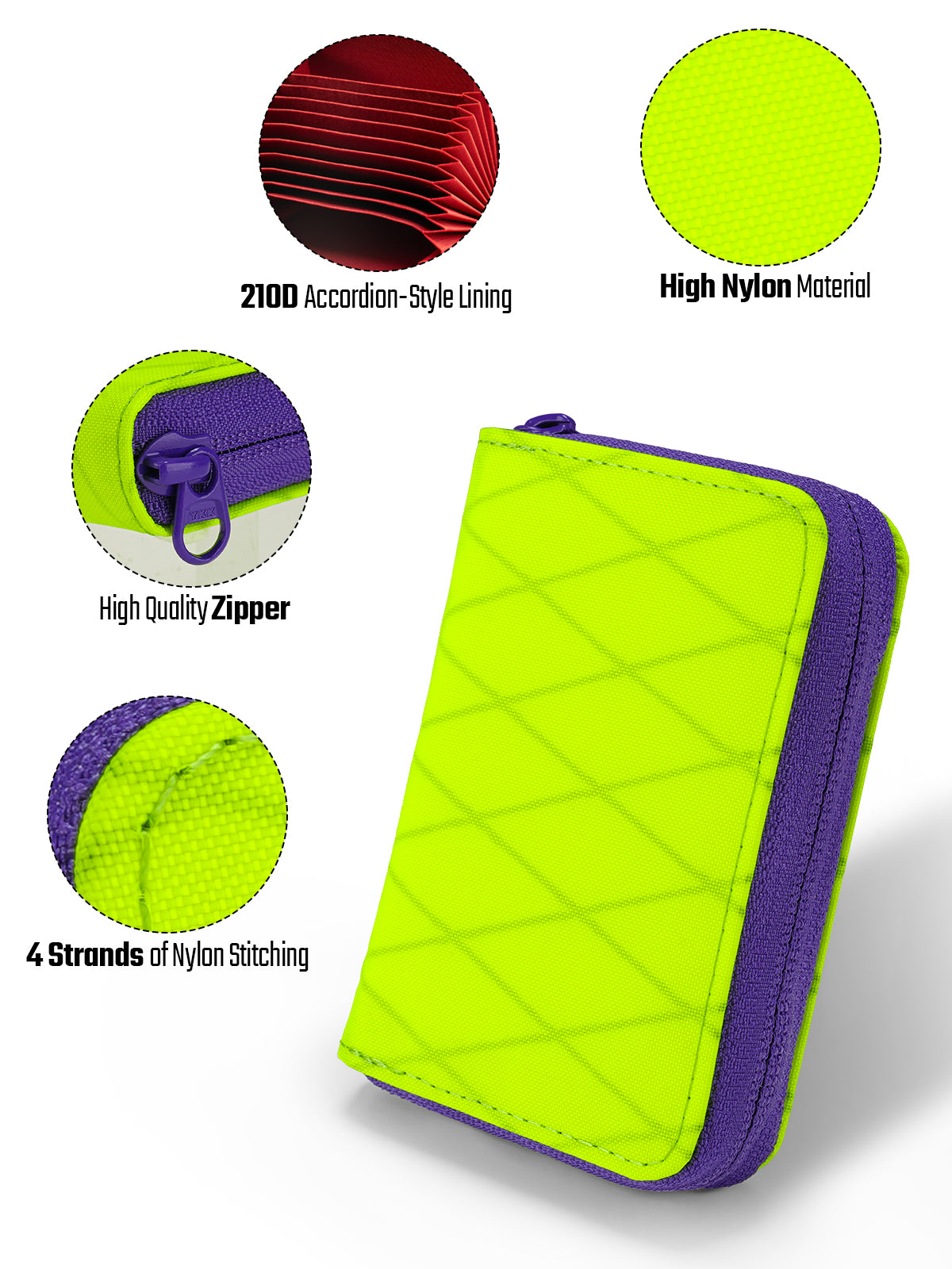 PC1 EDC Durable 11-Slot Card Holder for Credit Cards(X-PAC)