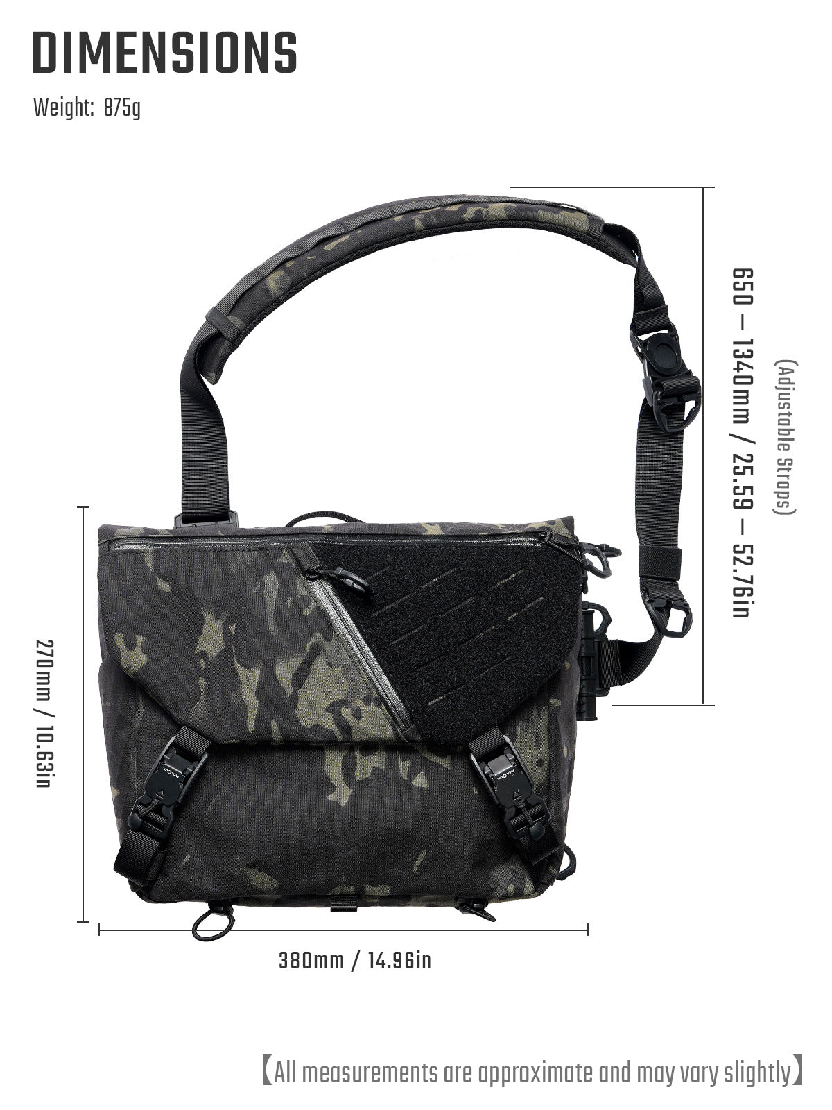 Cache L7 Messenger Bag (X-PAC) 15L