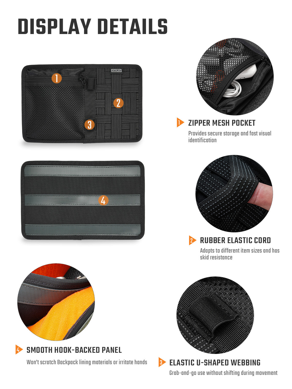 TCM10 EDC Organizer Board - Compatible with the Cache L3 PRO