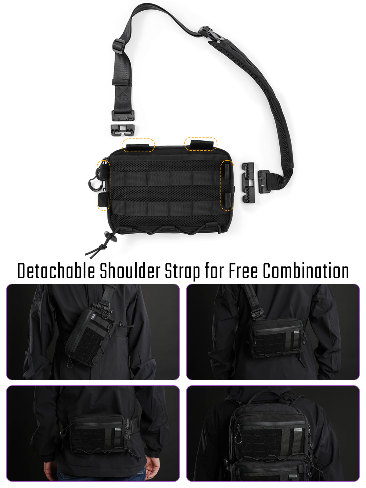 Cache L3S EDC Shoulder Bag