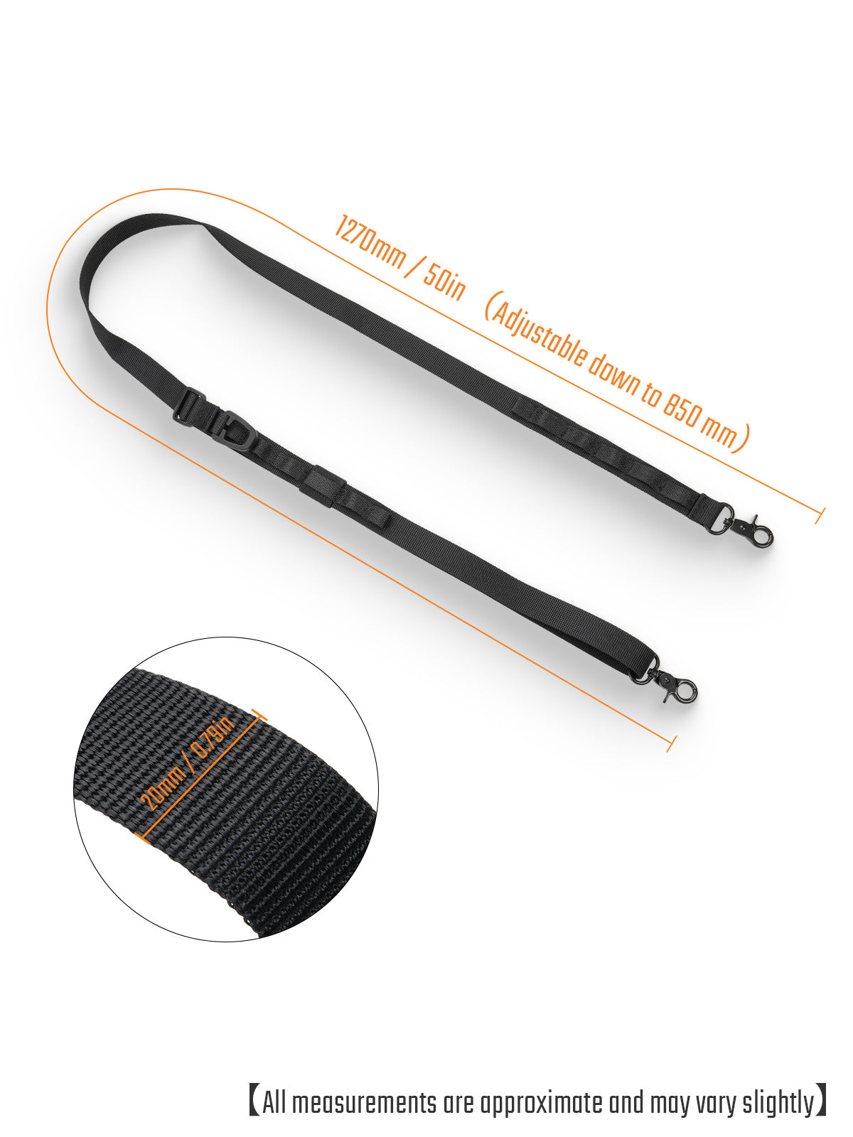 TGBelt9 Adjustable Crossbody Sling Strap