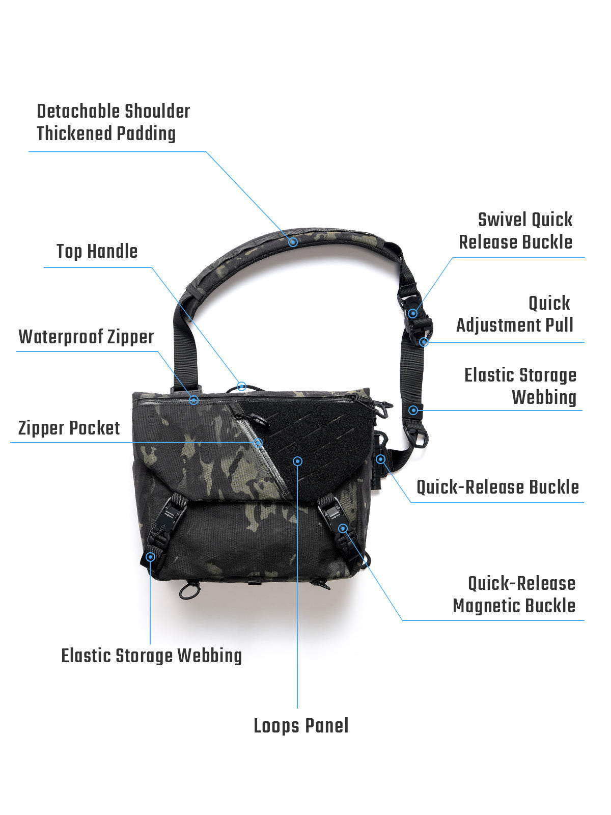 Cache L7 Messenger Bag (X-PAC) 15L
