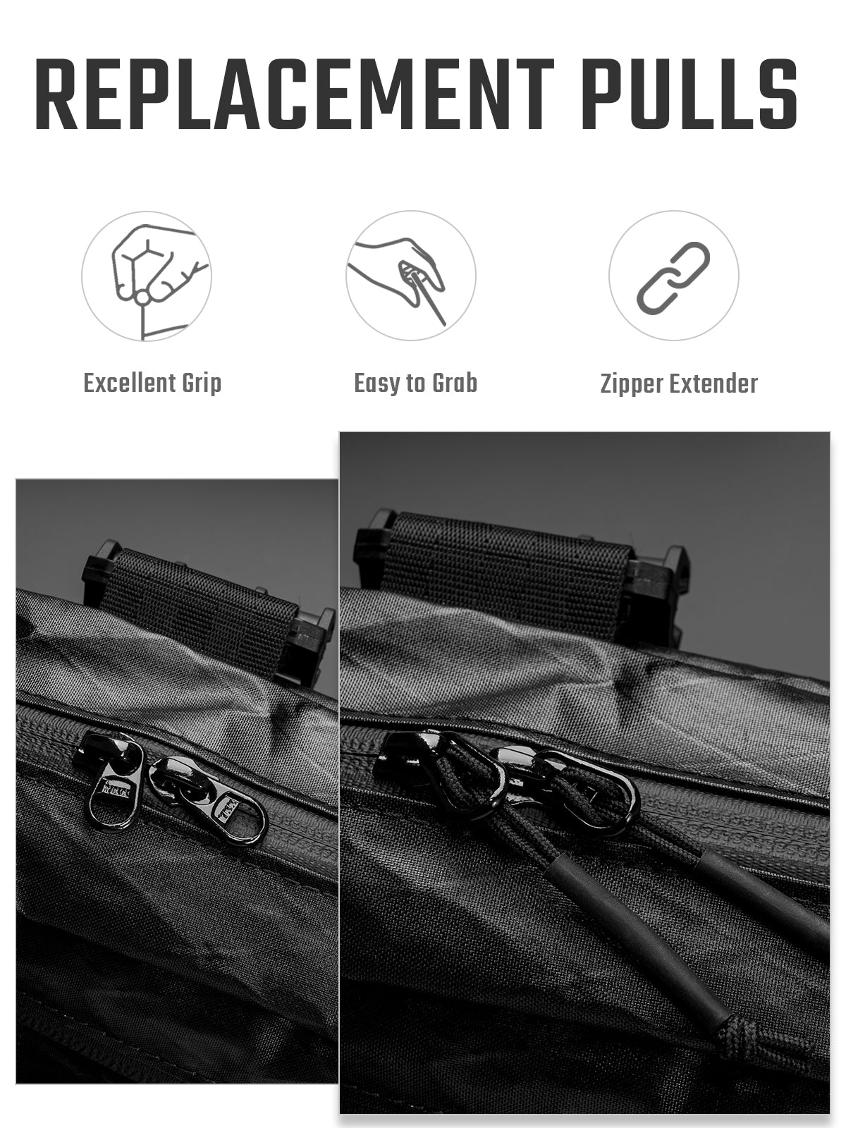 G11 Zipper Pulls( 10 Pieces )