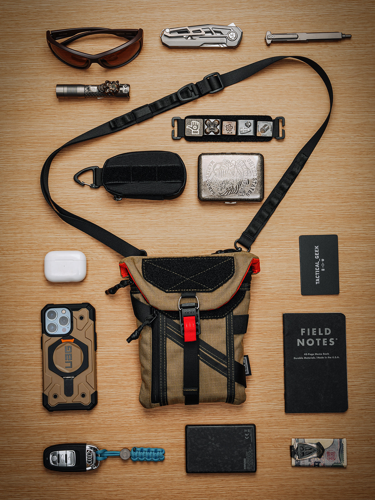 EXT14 Multi-Functional Travel Document & EDC Organize