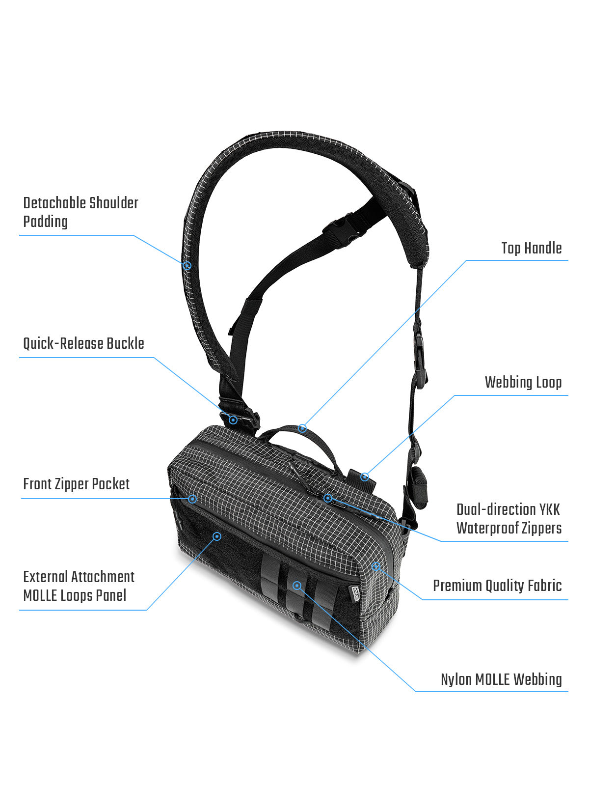 Cache L3 PRO Outdoors Shoulder Bag - Early bird price pre-sale for 15 days
