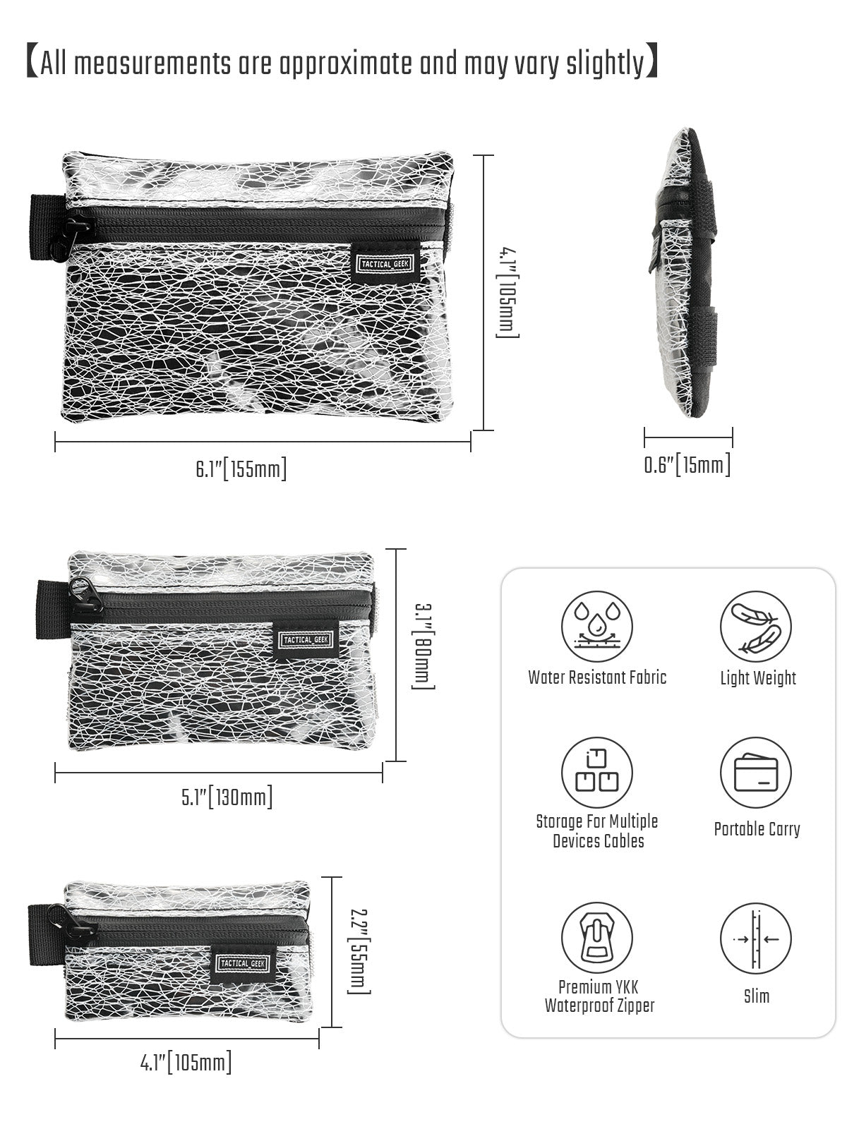 Storage A5 EDC Pouch Set