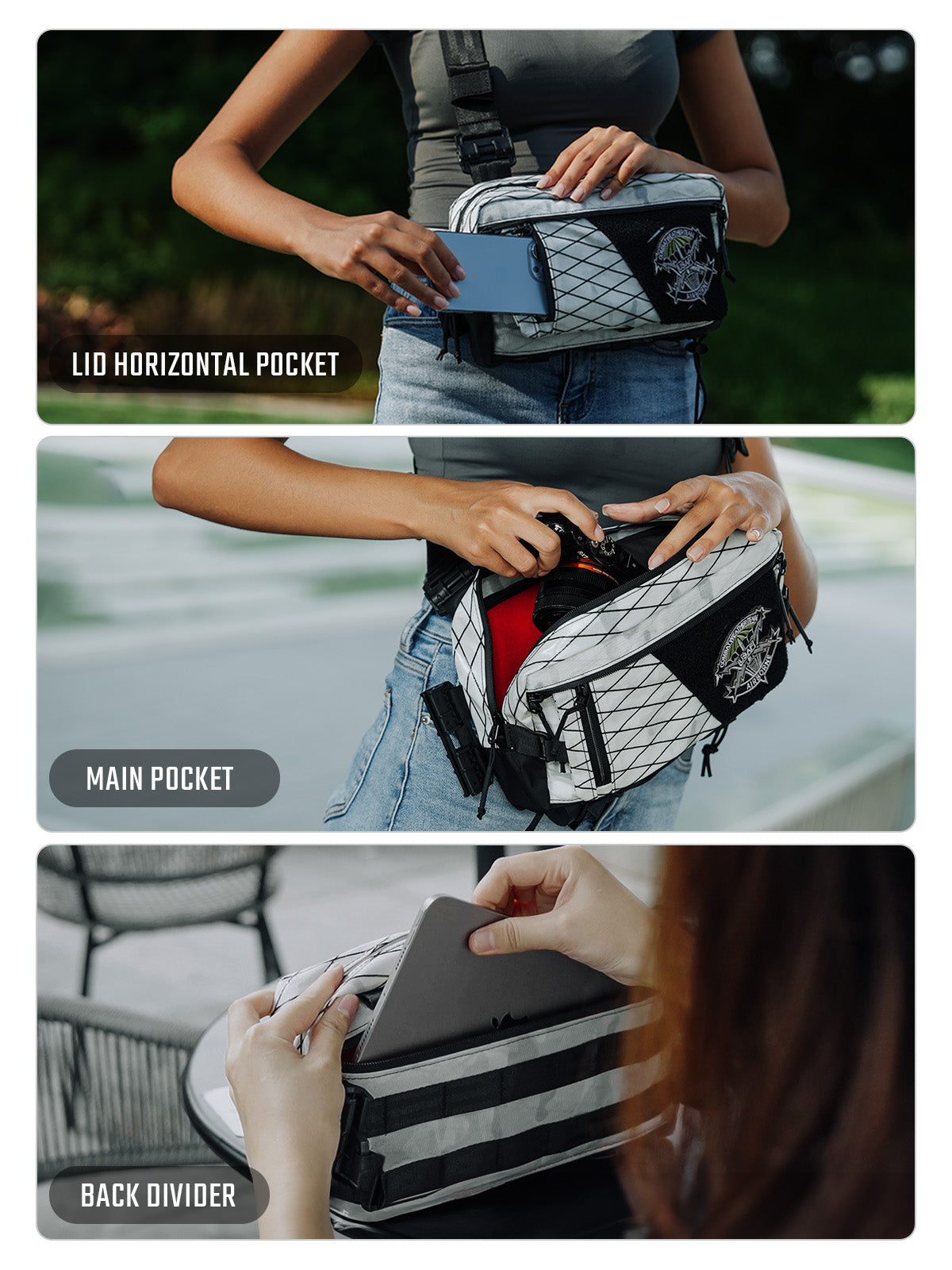 Cache L6 EDC Shoulder Bag- As Featured on Kickstarter