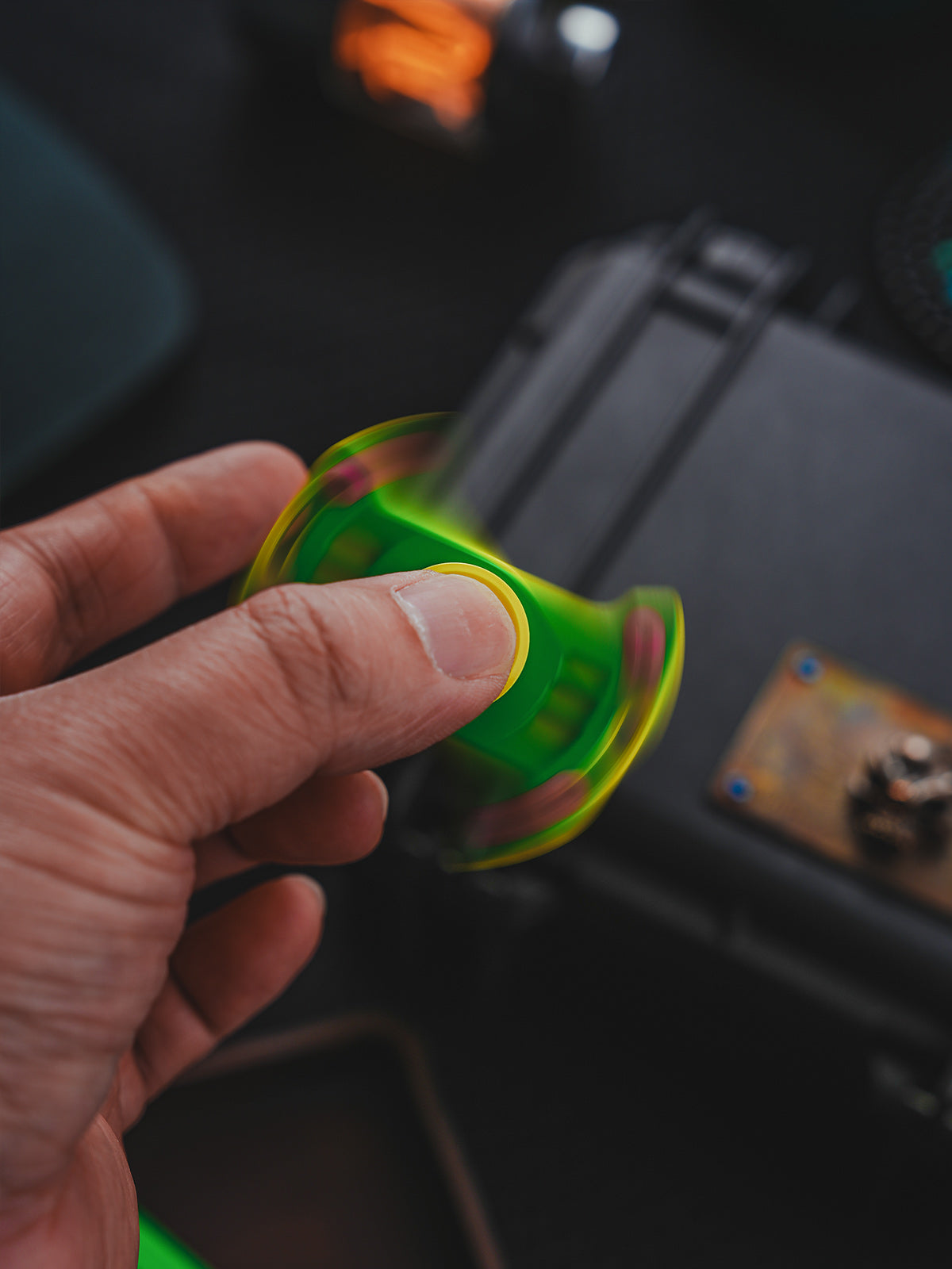 TACTICAL GEEK × CooYoo St. Patrick’s Day Edition Hammerhead Fidget Spinner