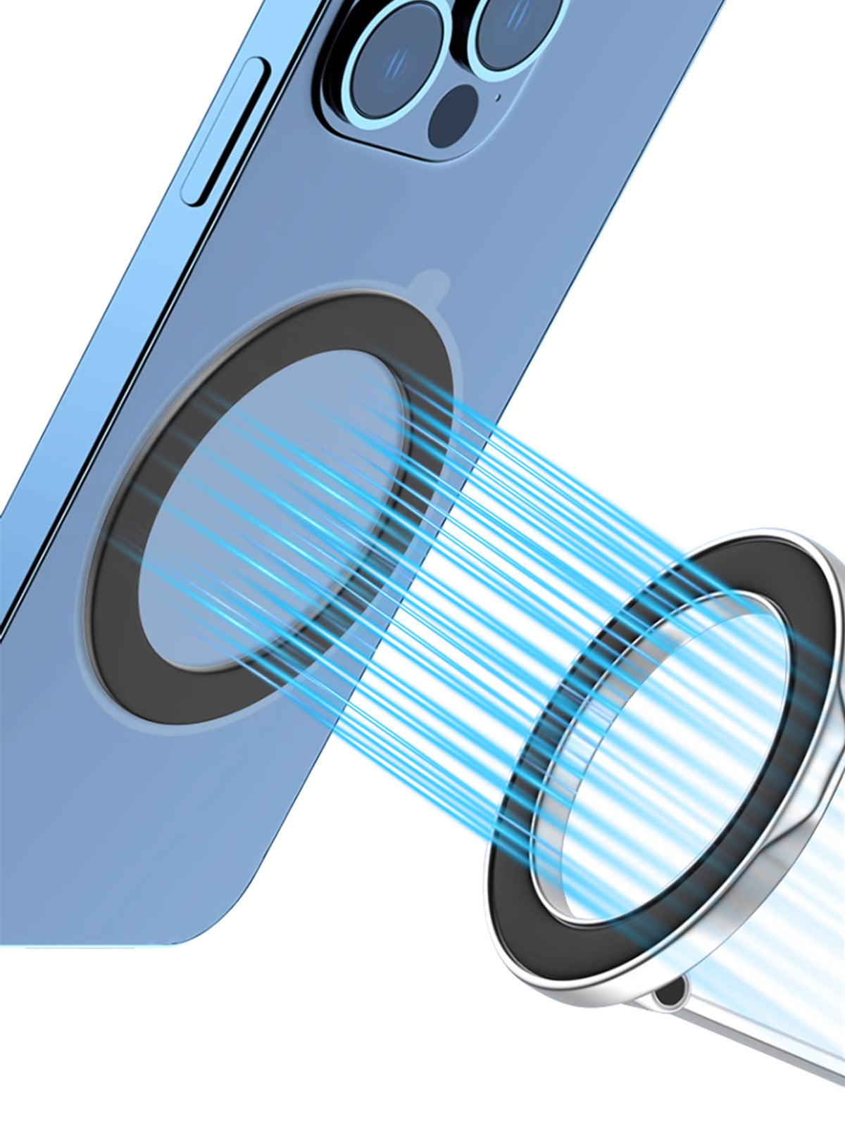 Magsafe Magnetic Sticker Ring(Compatible with the EXT17 Magnetic Card Case and Wallet)