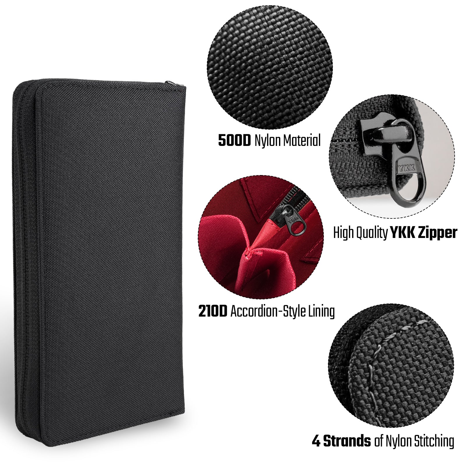 PC2 ロングウォレット(ブラック)