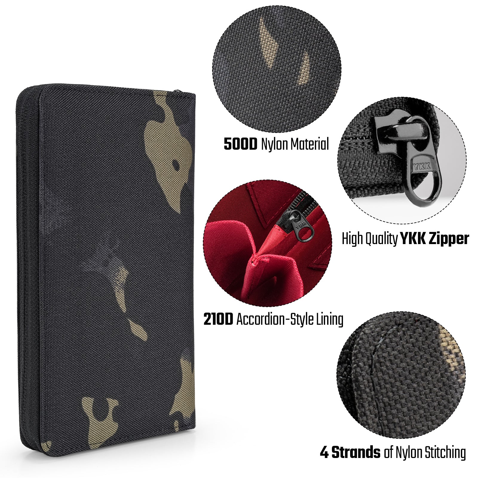 PC2 ロングウォレット(ブラック)