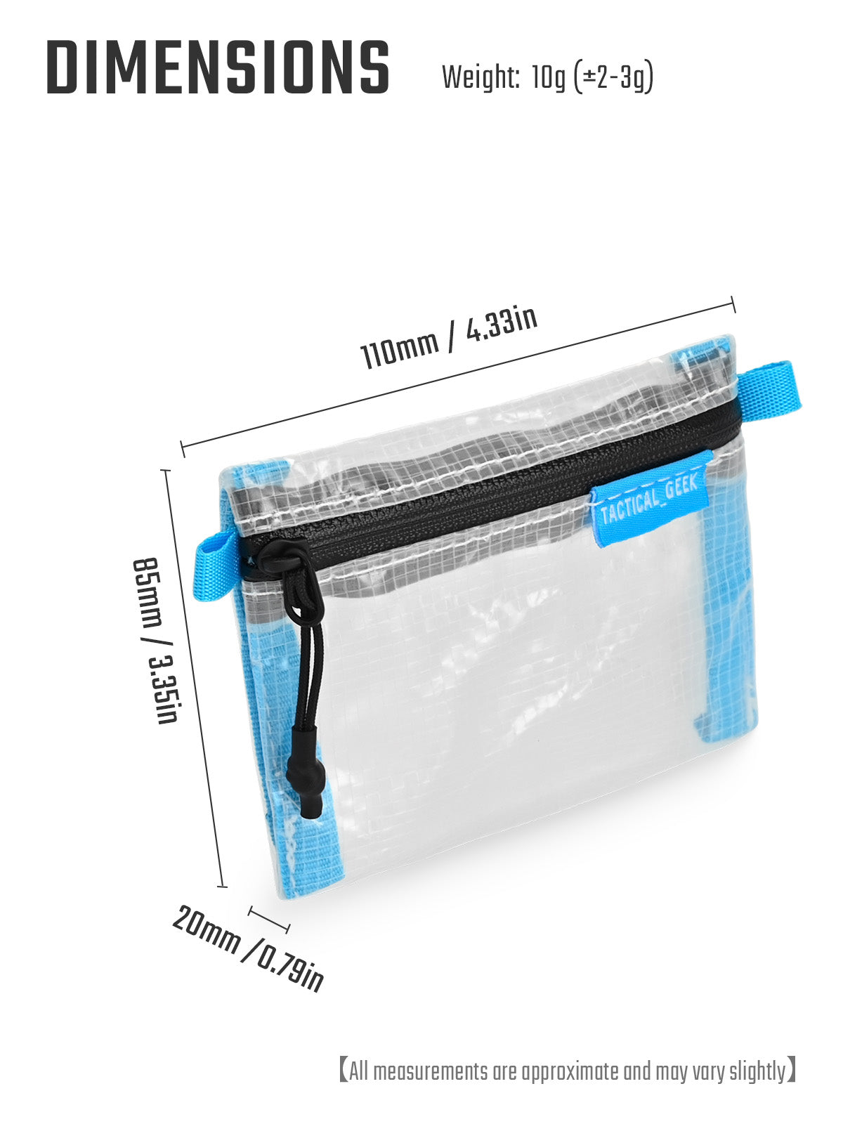 HS6 Clear Mini Coin Pouch