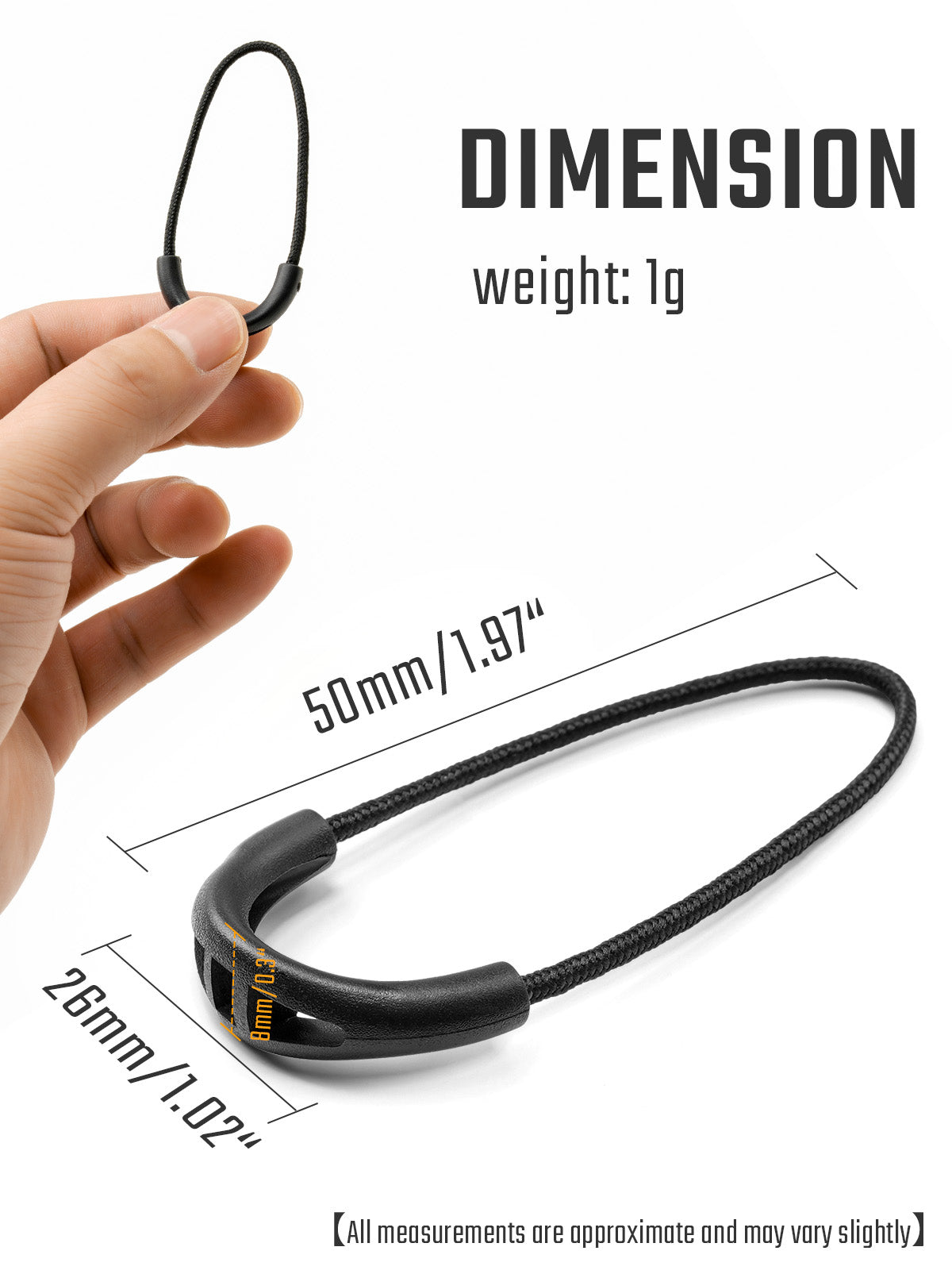 G10 Zipper Pulls( 10 Pieces )