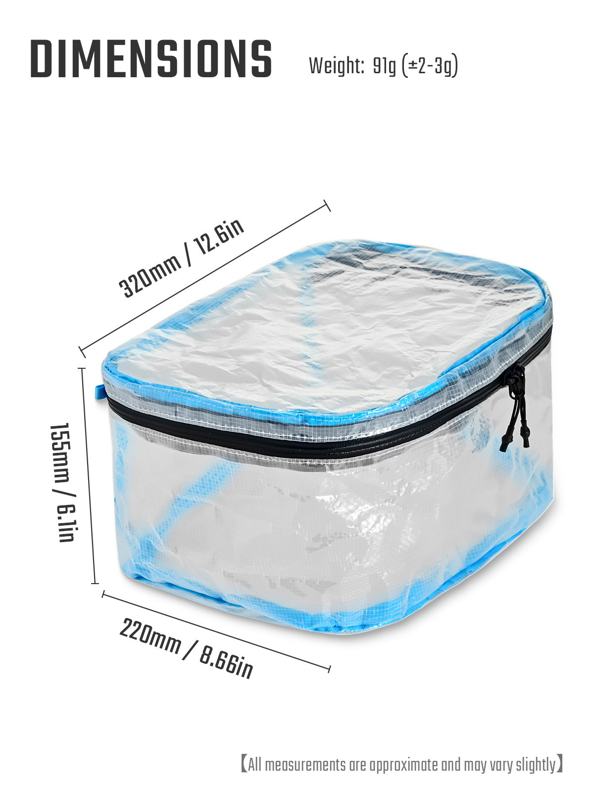 HS1 Clear Packing Cube