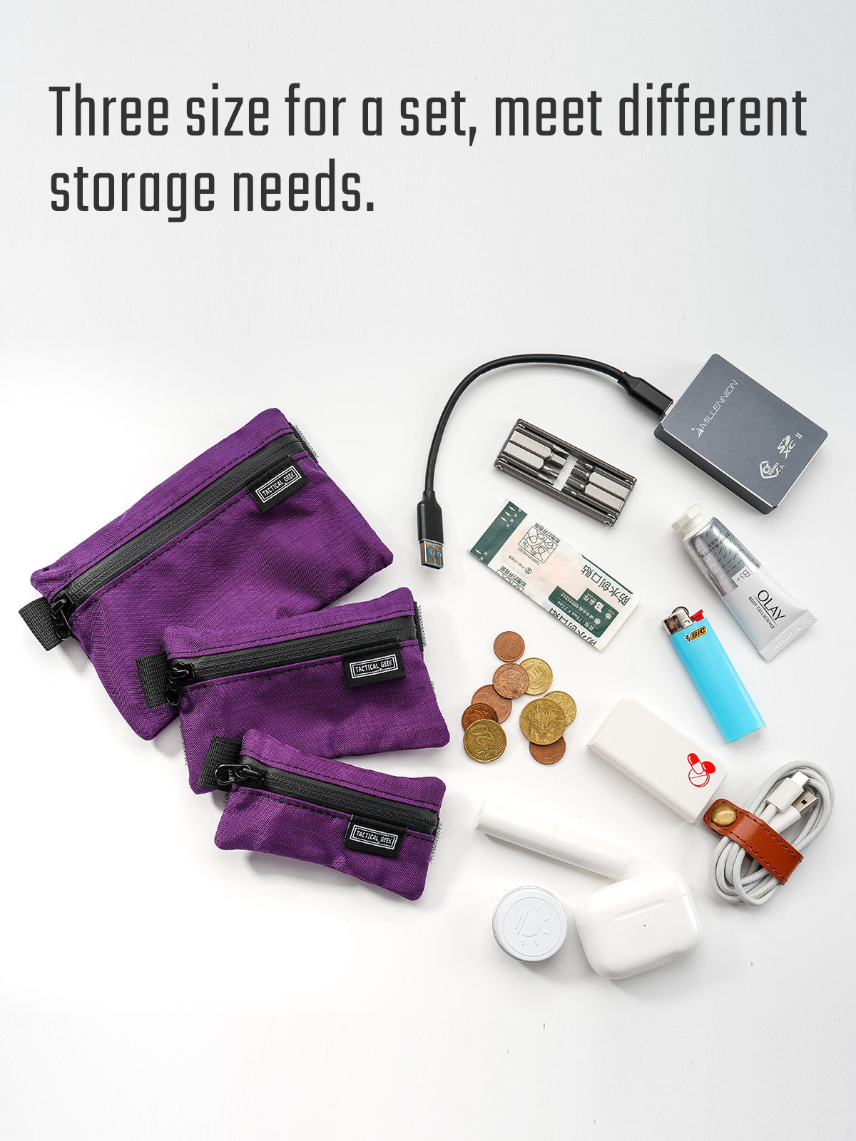 Storage A5 EDC Pouch Set