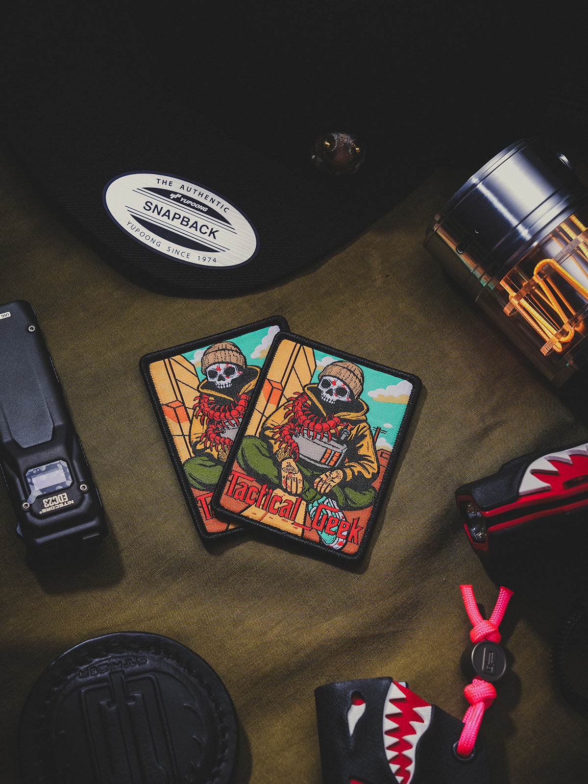 Horimukade × Tactical Geek – BG19 Patches
