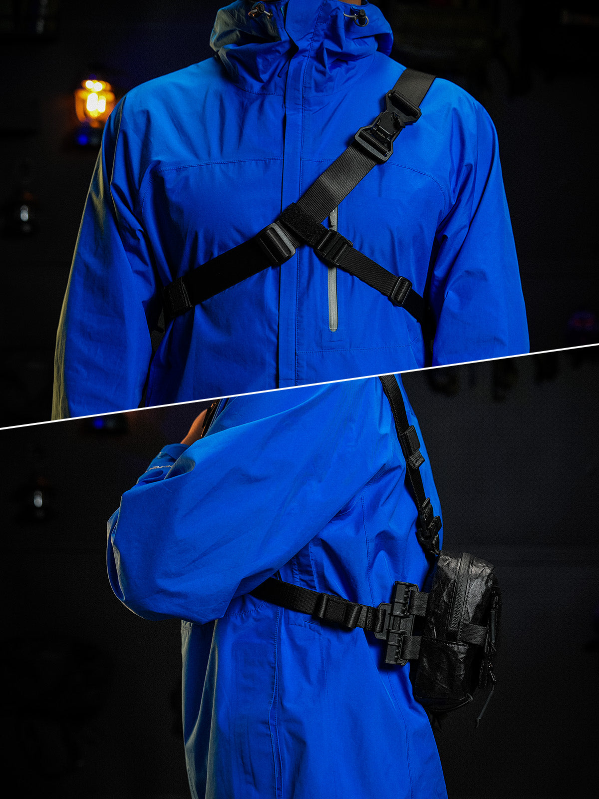 TGbelt1 軽量調節可能MOLLEショルダーストラップ